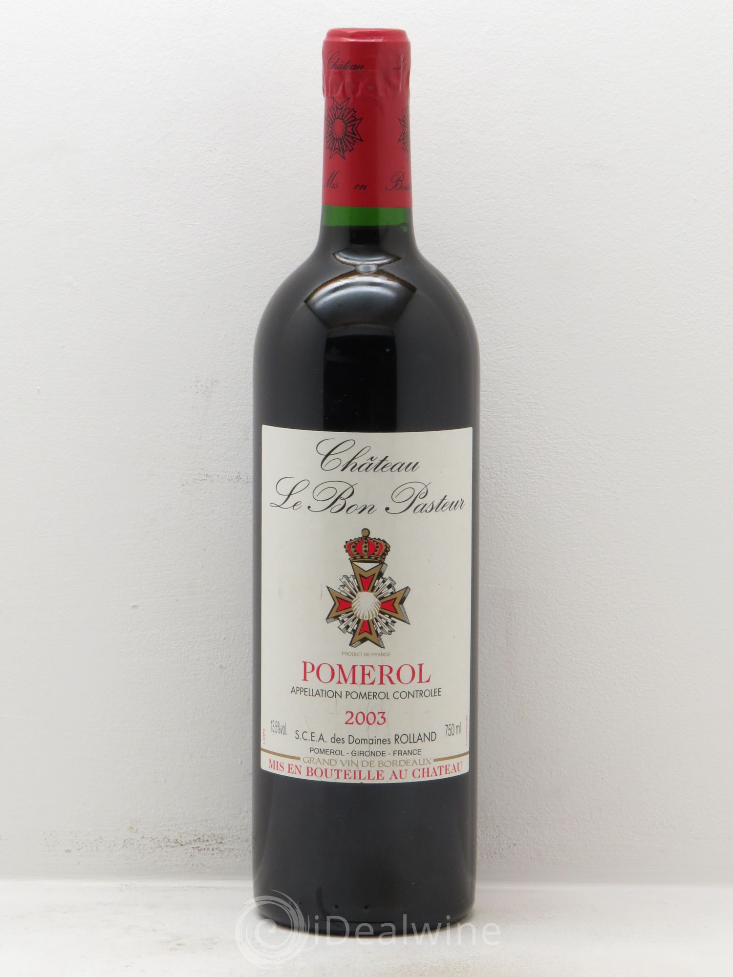 Château le Bon Pasteur 2003 - Lot de 1 bouteille - 0