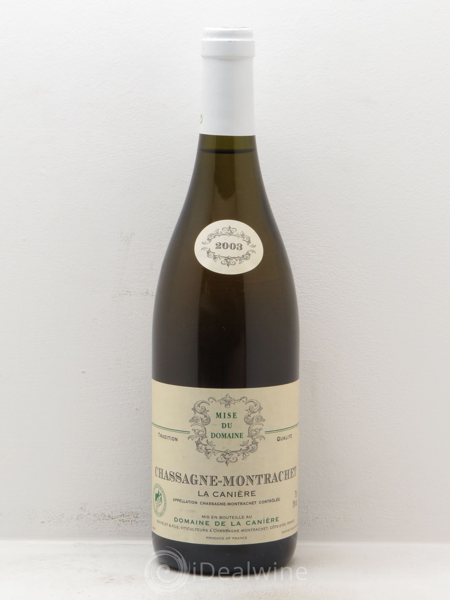 Chassagne-Montrachet Domaine de la Canière 2003 - Posten von 1 Flasche - 0