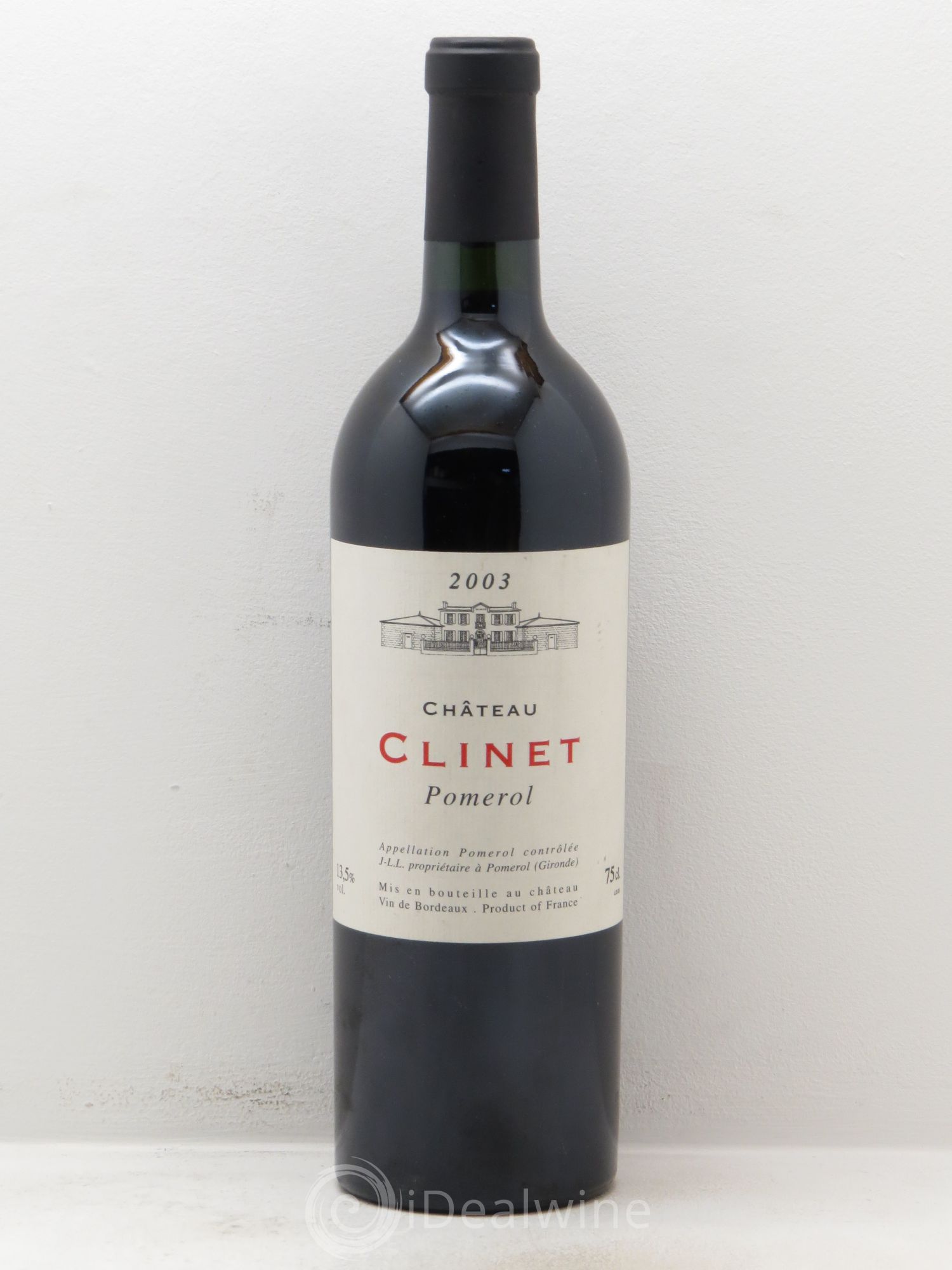 Château Clinet 2003 - Lot de 1 bouteille - 0