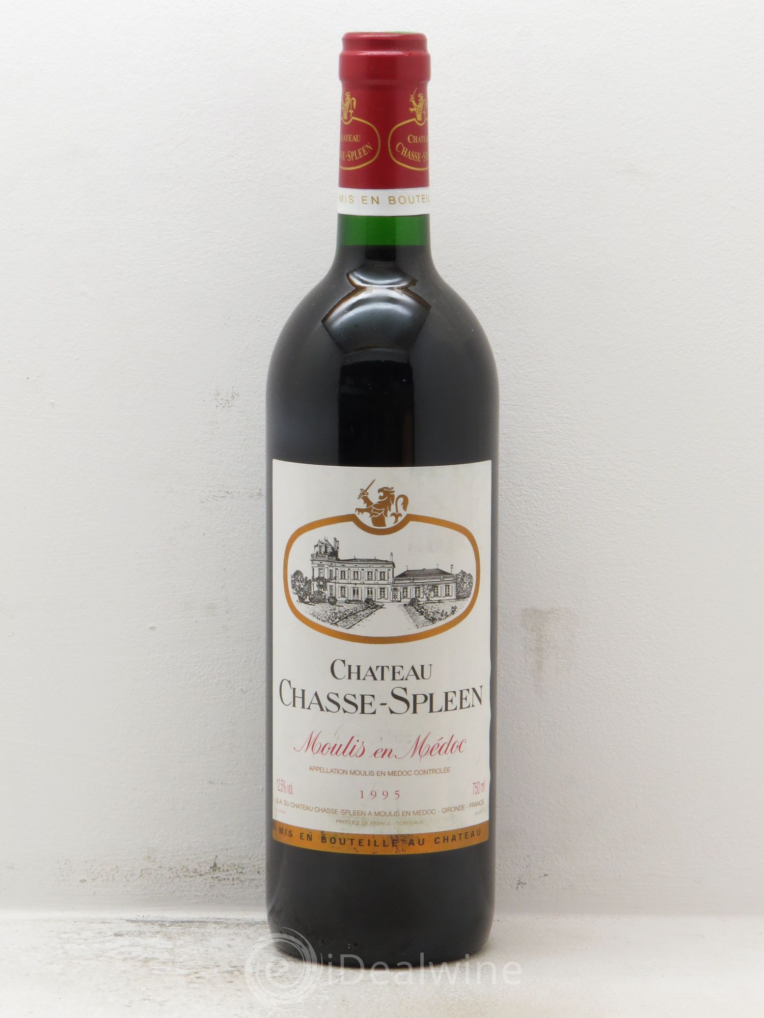 Château Chasse Spleen 1995 - Lot de 1 bouteille - 0