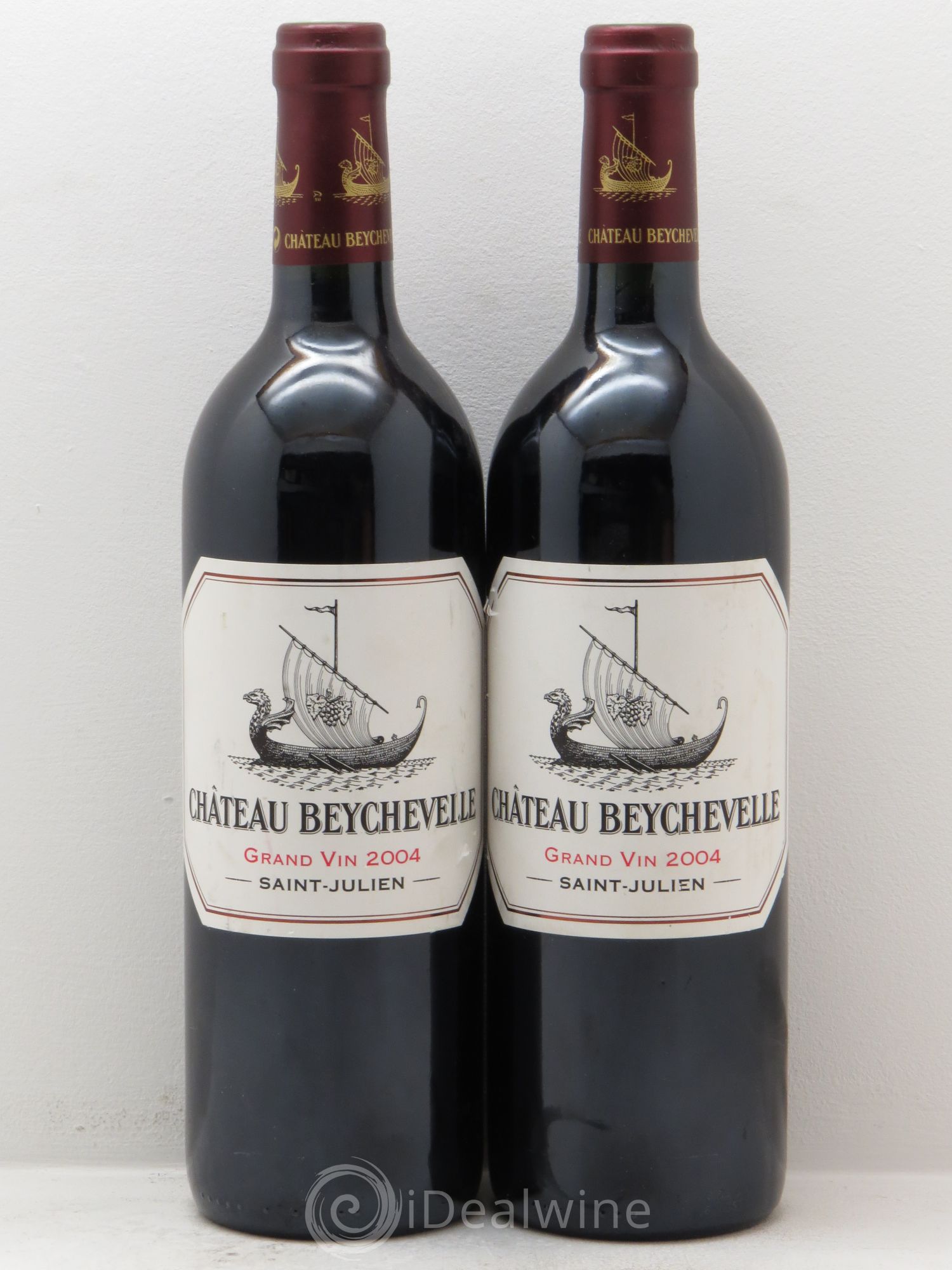 Château Beychevelle 4ème Grand Cru Classé 2004 - Lot de 2 bouteilles - 0