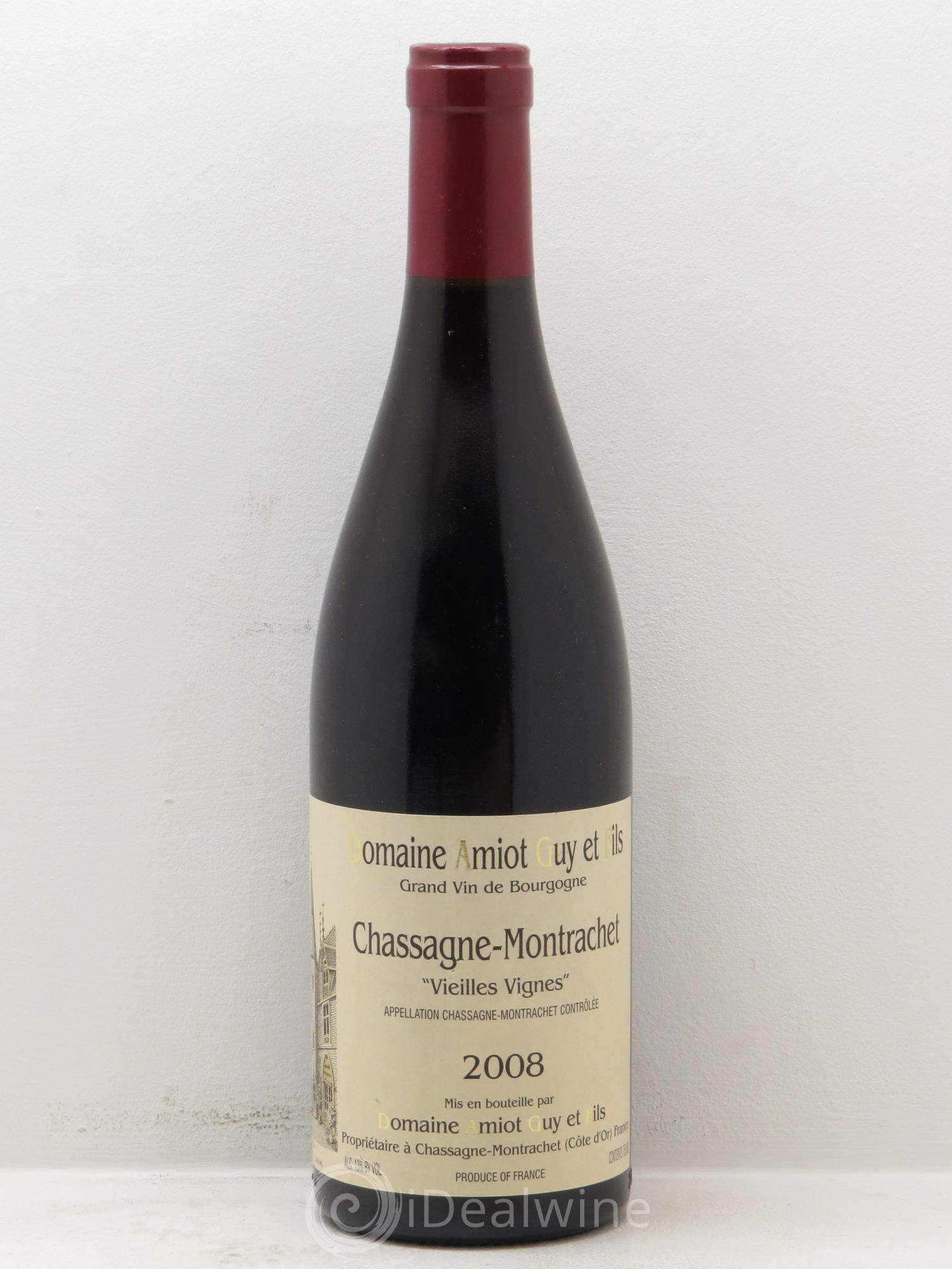 Chassagne-Montrachet Vieilles Vignes Domaine Amiot 2008 - Posten von 1 Flasche - 0