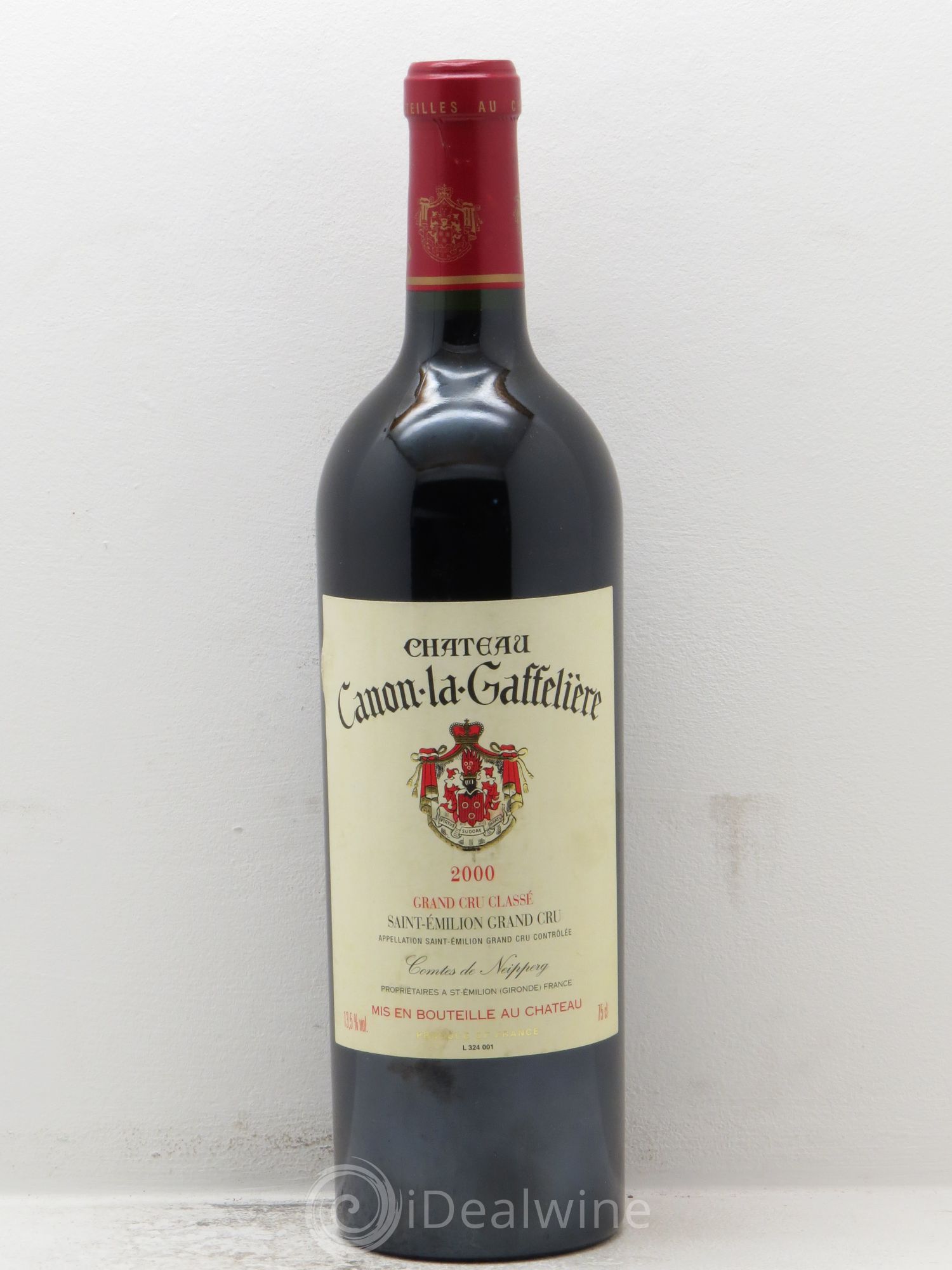 Château Canon la Gaffelière 1er Grand Cru Classé B 2000 - Lot de 1 bouteille - 0