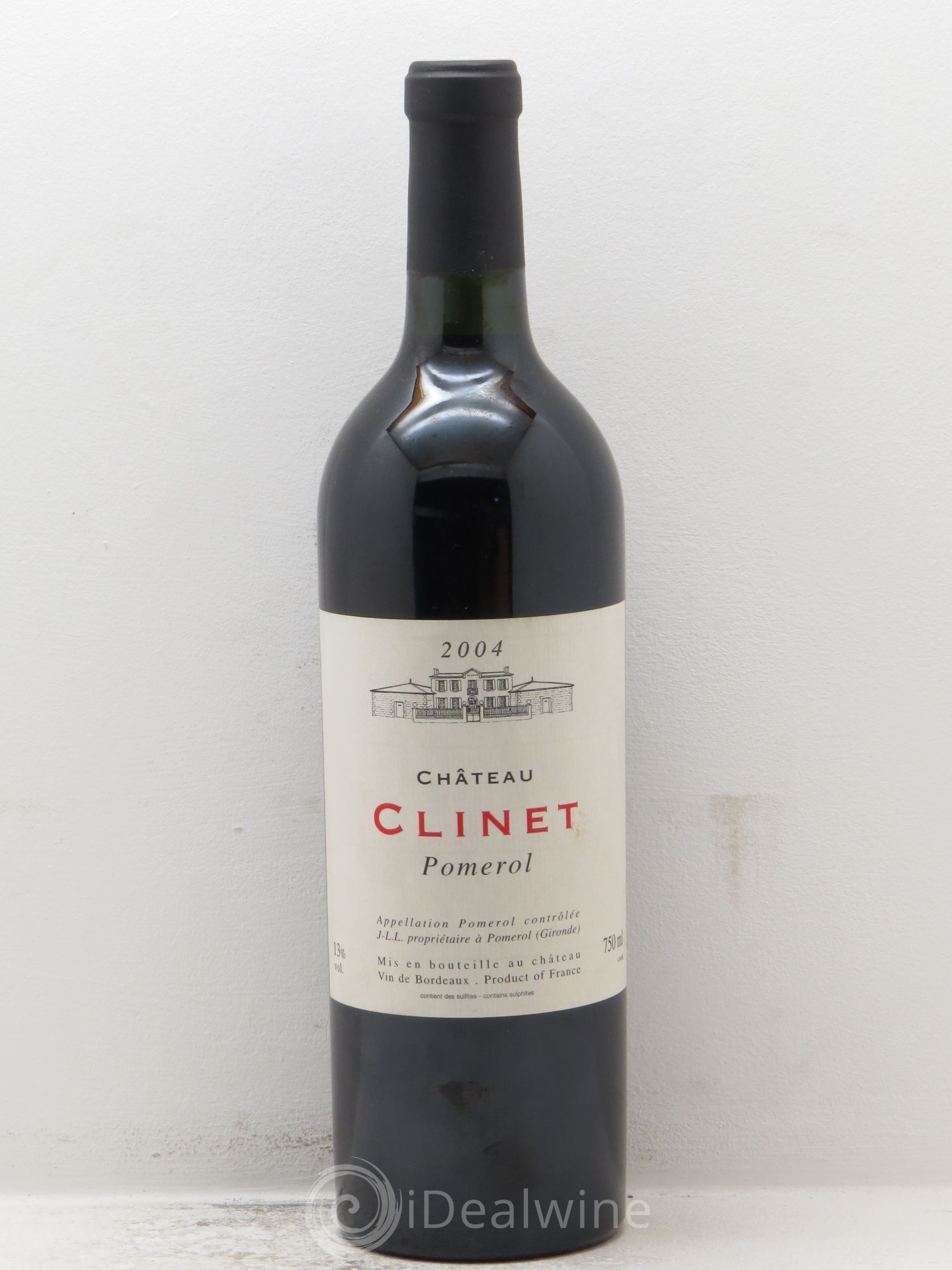 Château Clinet 2004 - Lot de 1 bouteille - 0