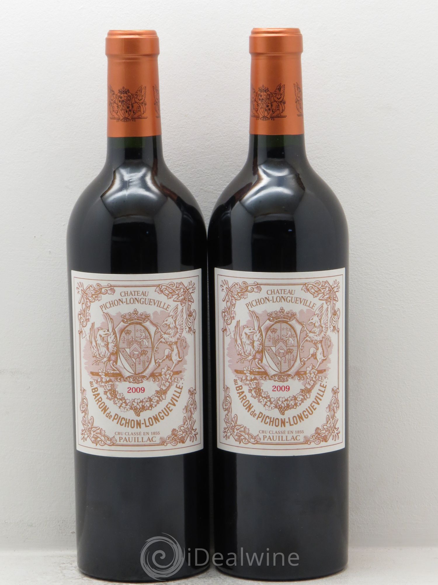 Pichon Longueville Baron 2ème Grand Cru Classé 2009 - Lot de 2 bouteilles - 0