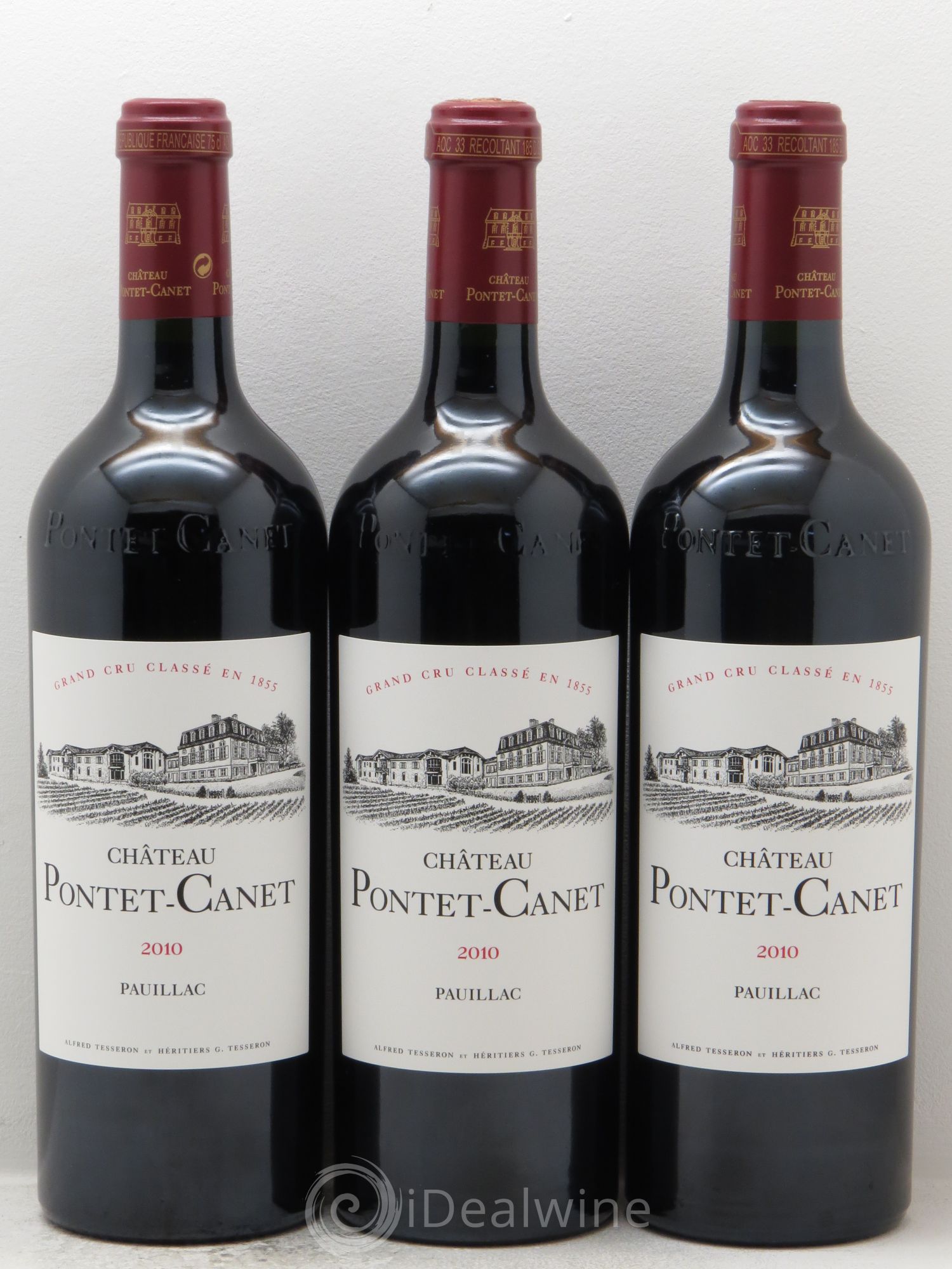 Château Pontet Canet 5ème Grand Cru Classé 2010 - Lot de 6 bouteilles - 2