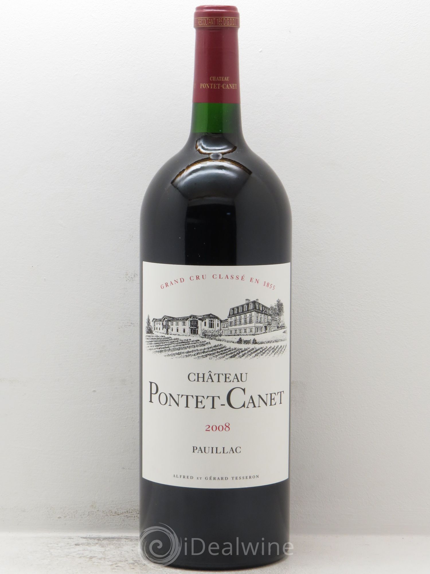 Château Pontet Canet 5ème Grand Cru Classé 2008 - Lot de 1 magnum - 0