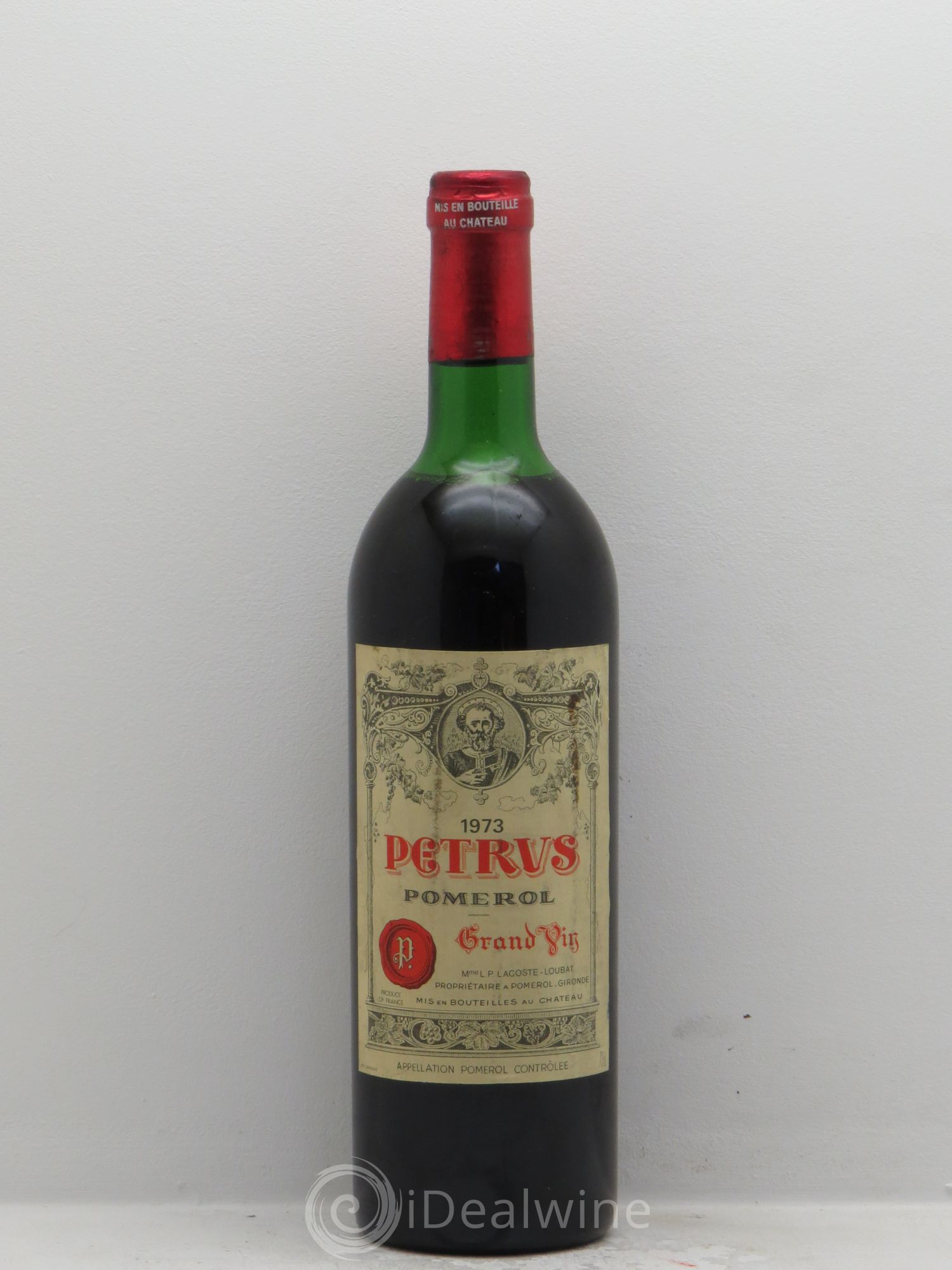 Petrus 1973 - Lot de 1 bouteille - 0