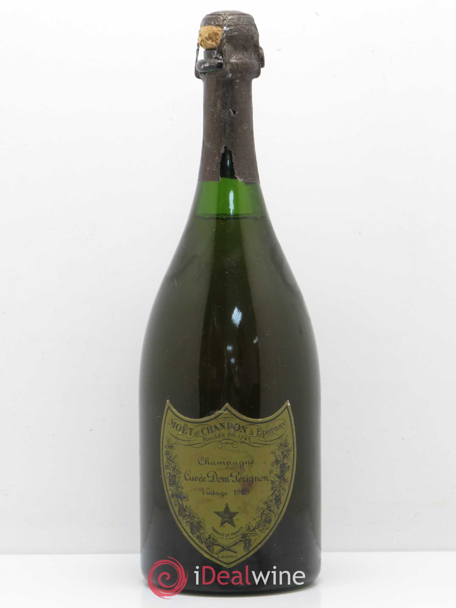 Brut Dom Pérignon 1969 - Lot de 1 bouteille - 0