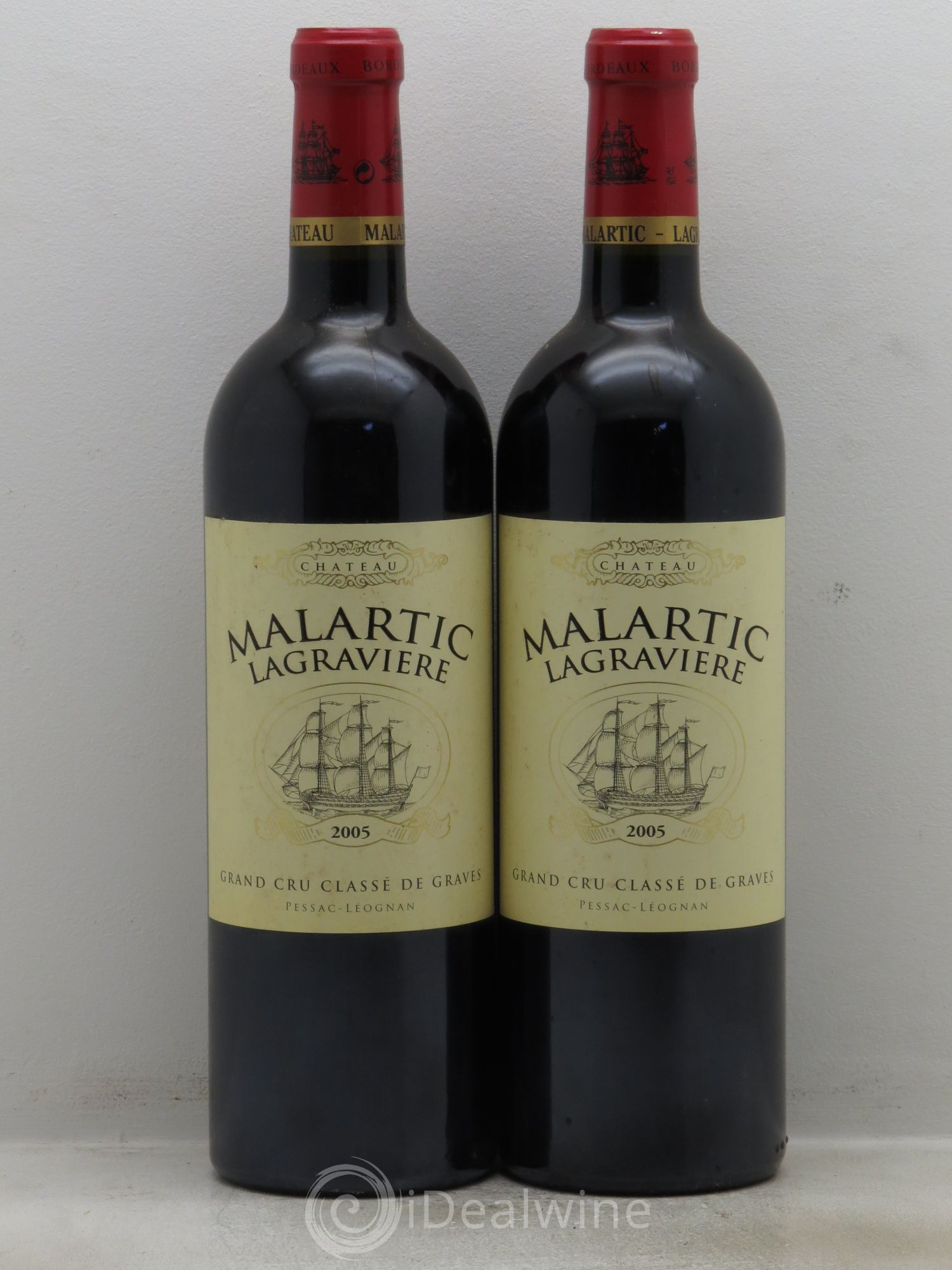 Château Malartic-Lagravière Cru Classé de Graves 2005 - Lot de 2 bouteilles - 0