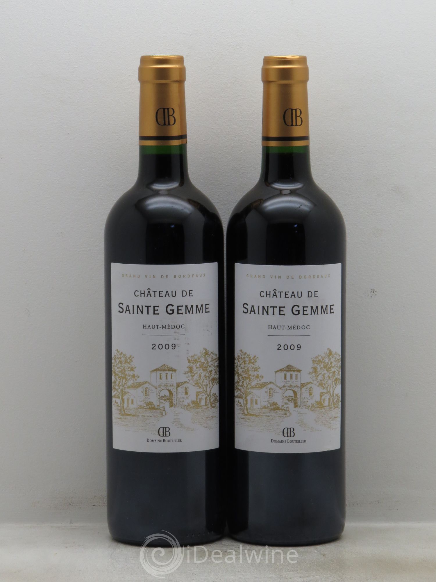 Château de Sainte-Gemme Cru Bourgeois 2009 - Lot de 2 bouteilles - 0