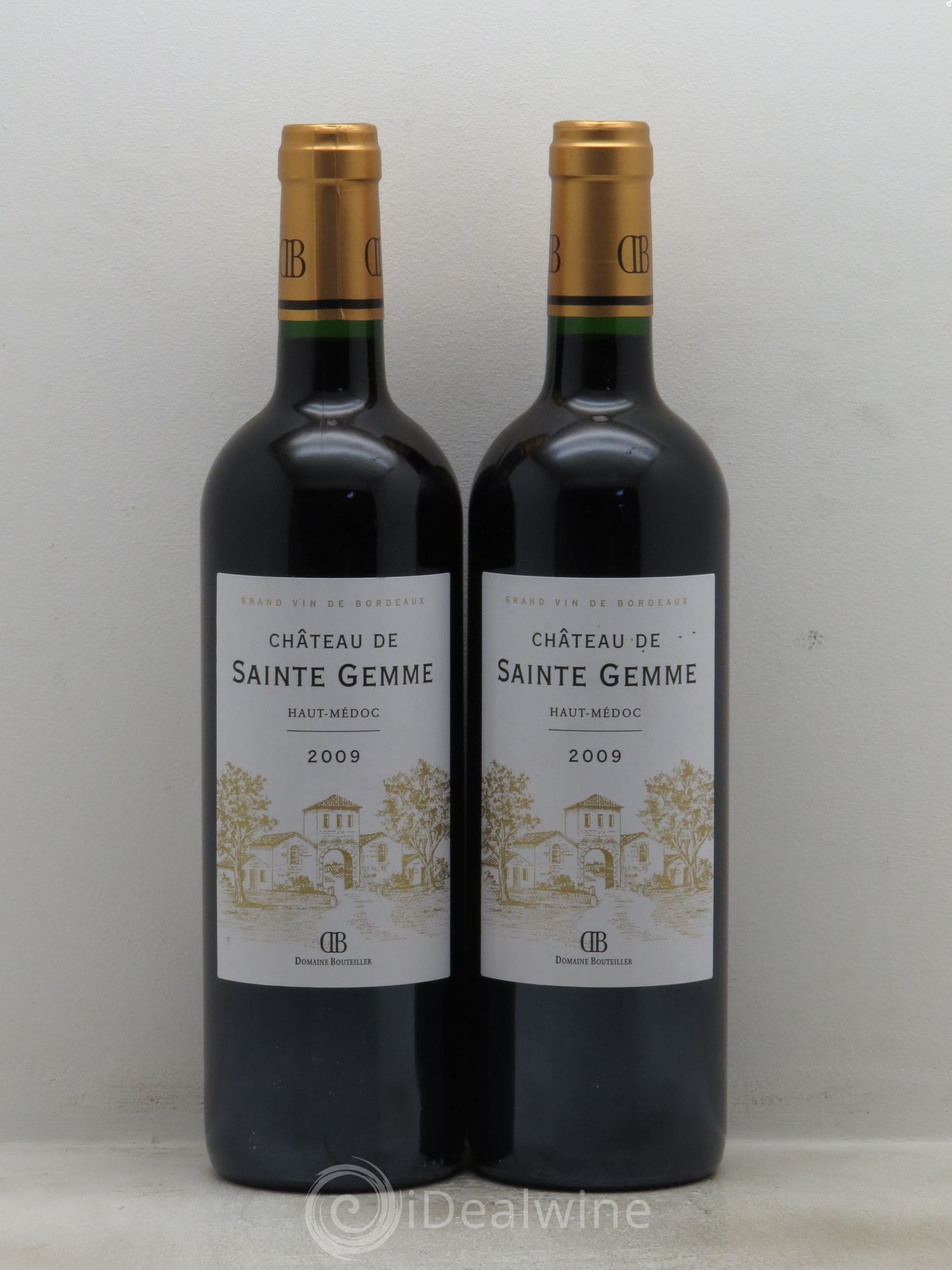 Château de Sainte-Gemme Cru Bourgeois 2009 - Lot de 2 bouteilles - 0