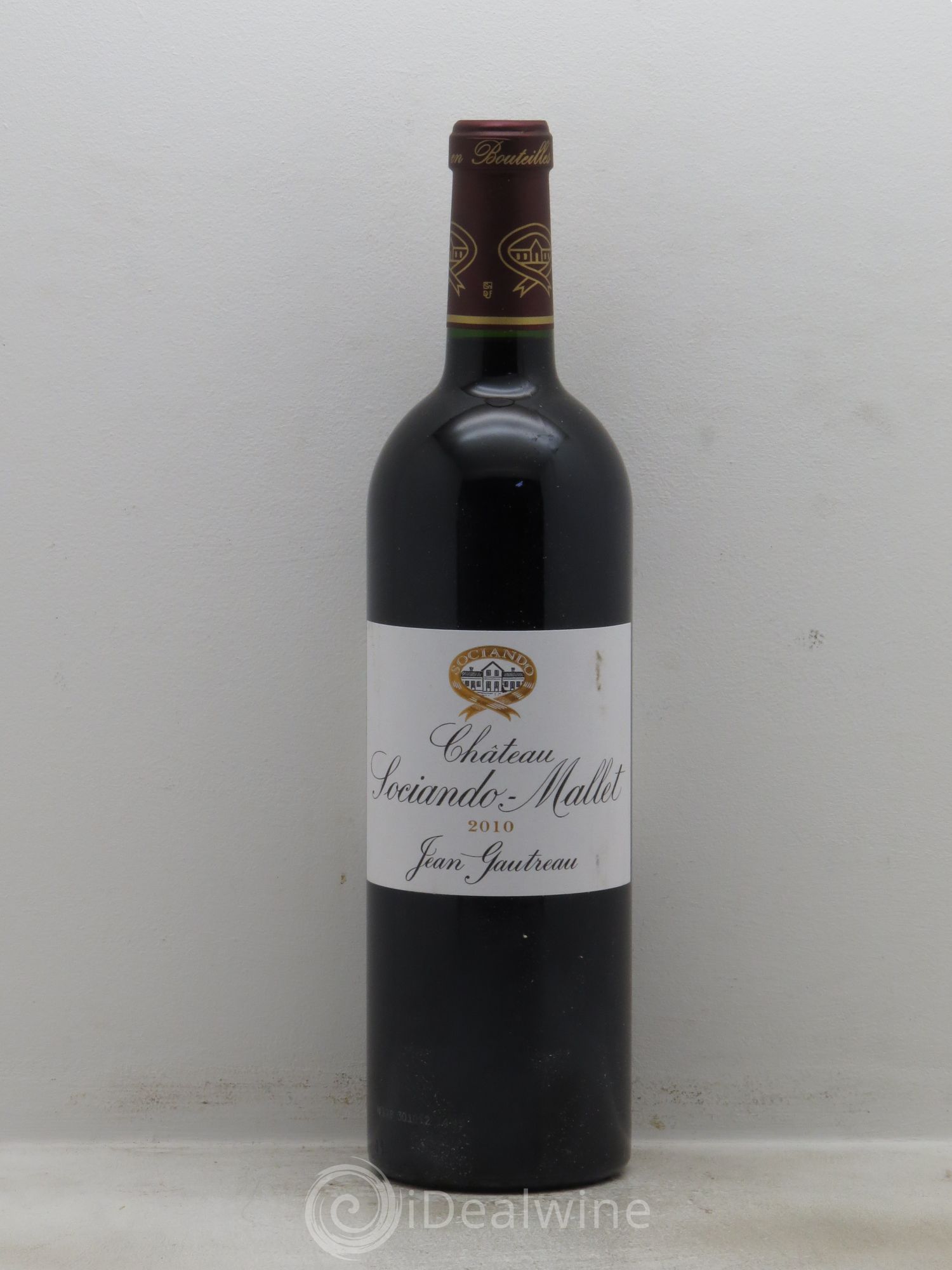 Château Sociando Mallet 2010 - Lot de 6 bouteilles - 0