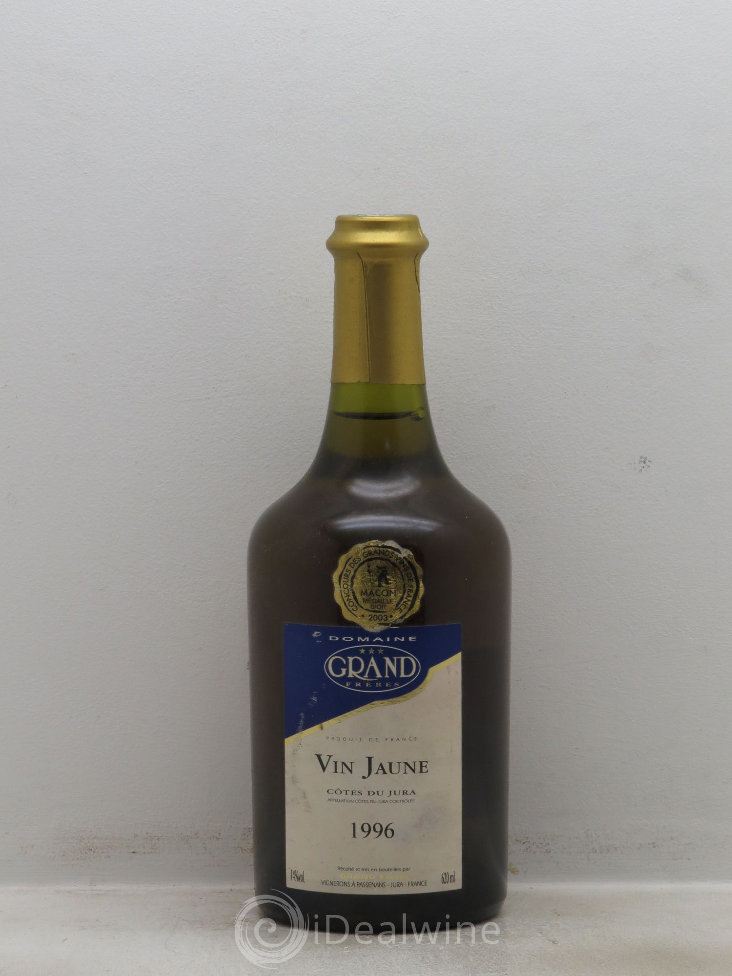 Arbois Vin Jaune Grand Passenans 1996 - Posten von 1 Flasche - 0