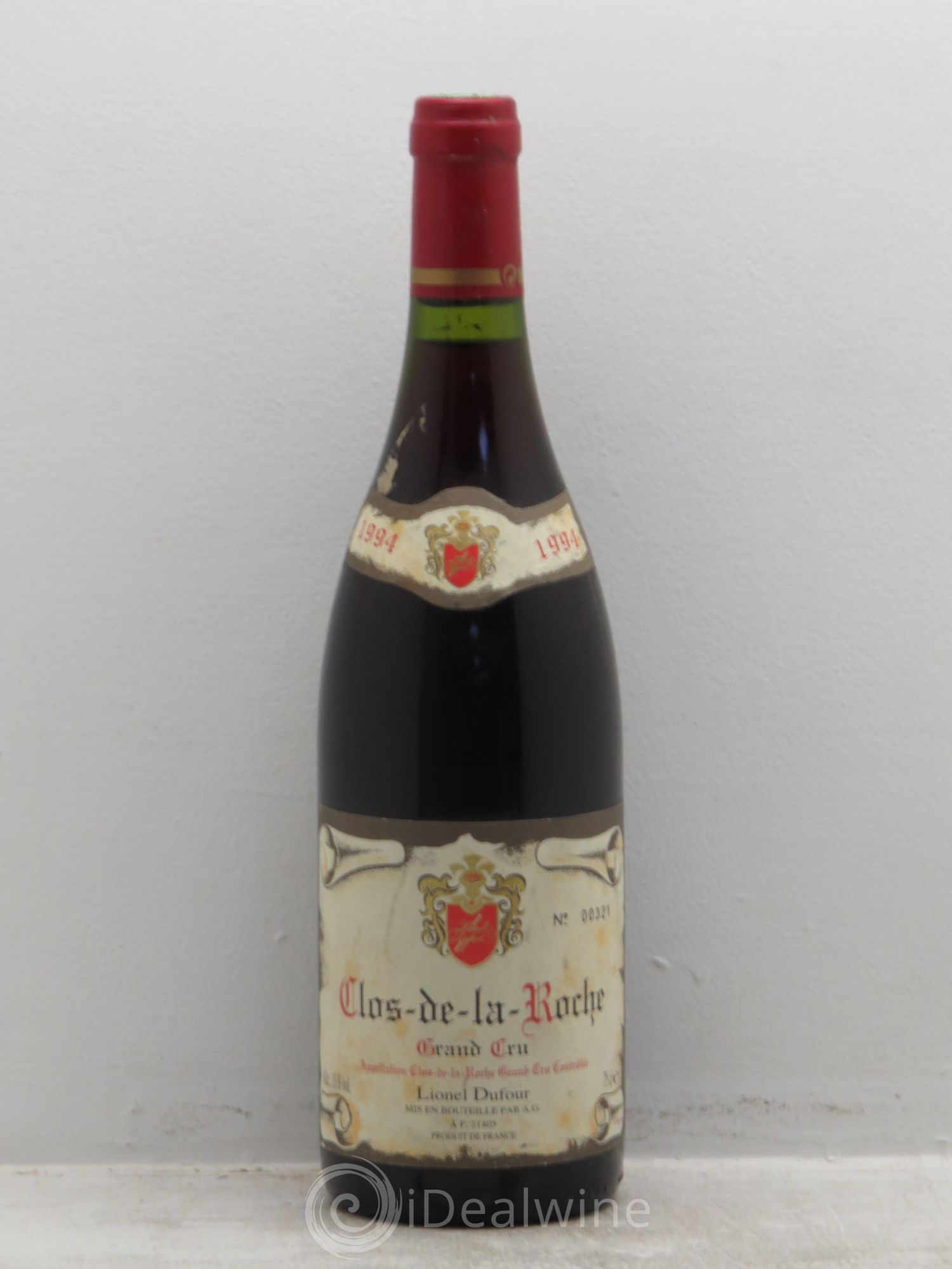 Clos de la Roche Grand Cru Lionel Dufour 1994 - Posten von 1 Flasche - 0
