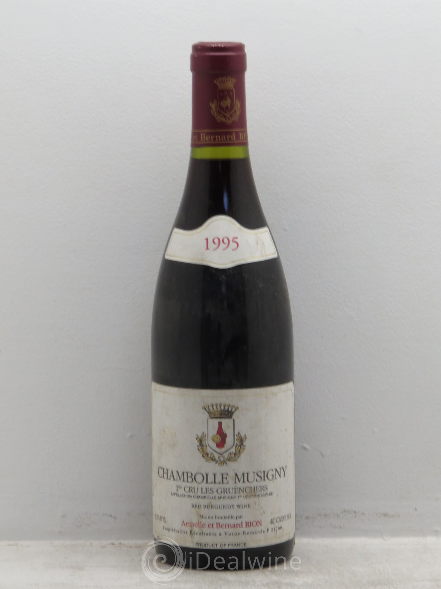 Chambolle-Musigny 1er Cru 1995 - Lot de 1 bouteille - 0