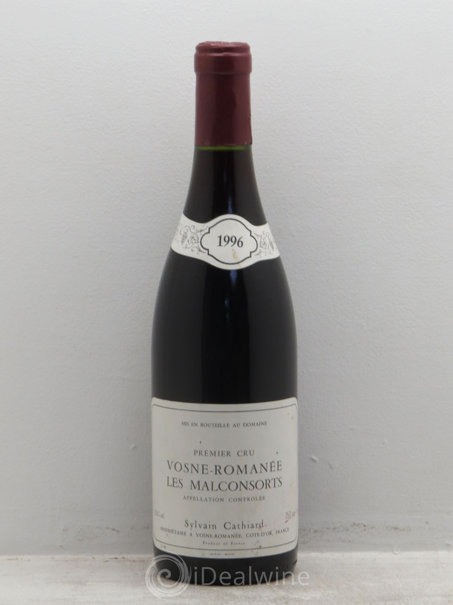 Vosne-Romanée 1er Cru S.Cathiard 1996 - Lot de 1 bouteille - 0