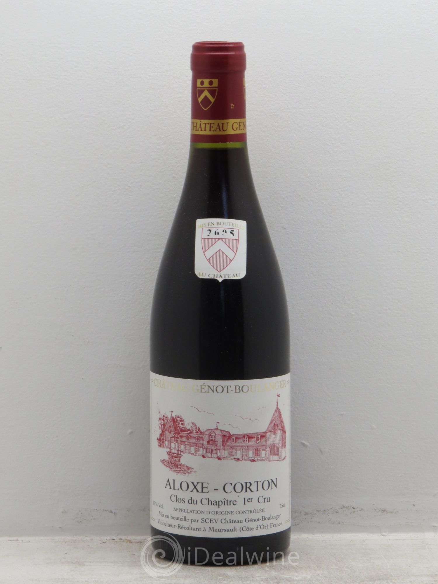 Aloxe-Corton 1er Cru Clos du Chapitre - Génot Boulanger 2005 - Posten von 1 Flasche - 0