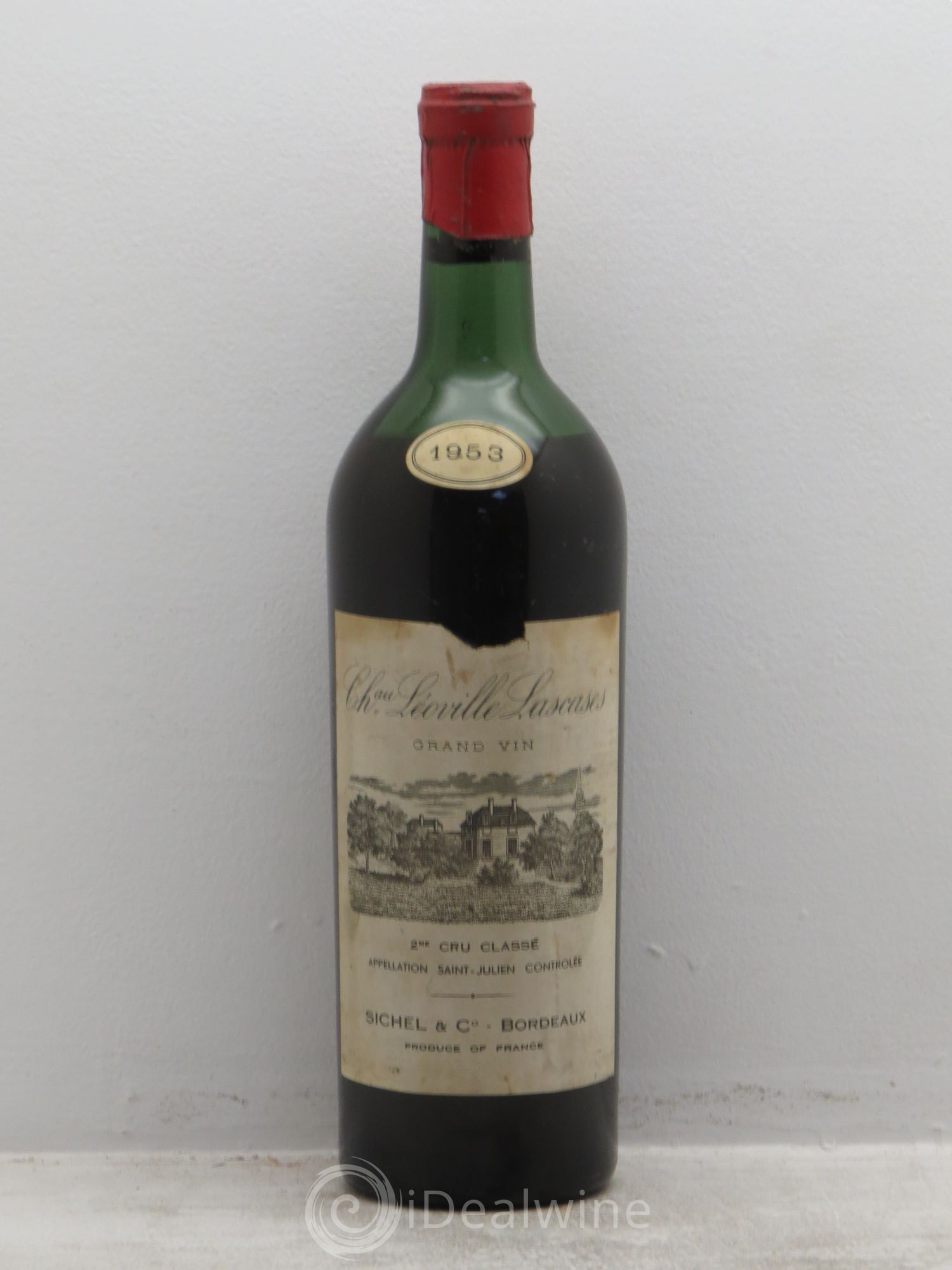 Château Léoville Las Cases 2ème Grand Cru Classé 1953 - Posten von 1 Flasche - 0