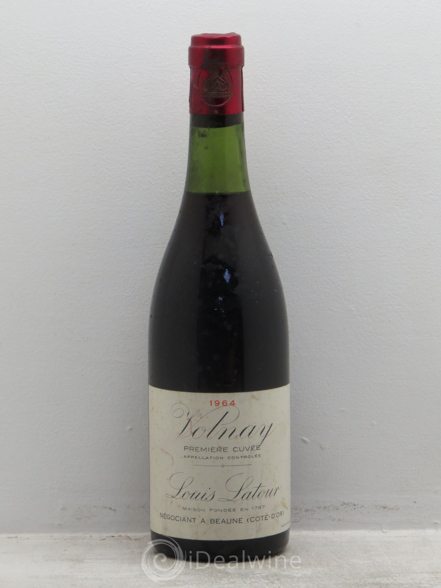 Volnay 1ère Cuvée Louis Latour 1964 - Posten von 1 Flasche - 0