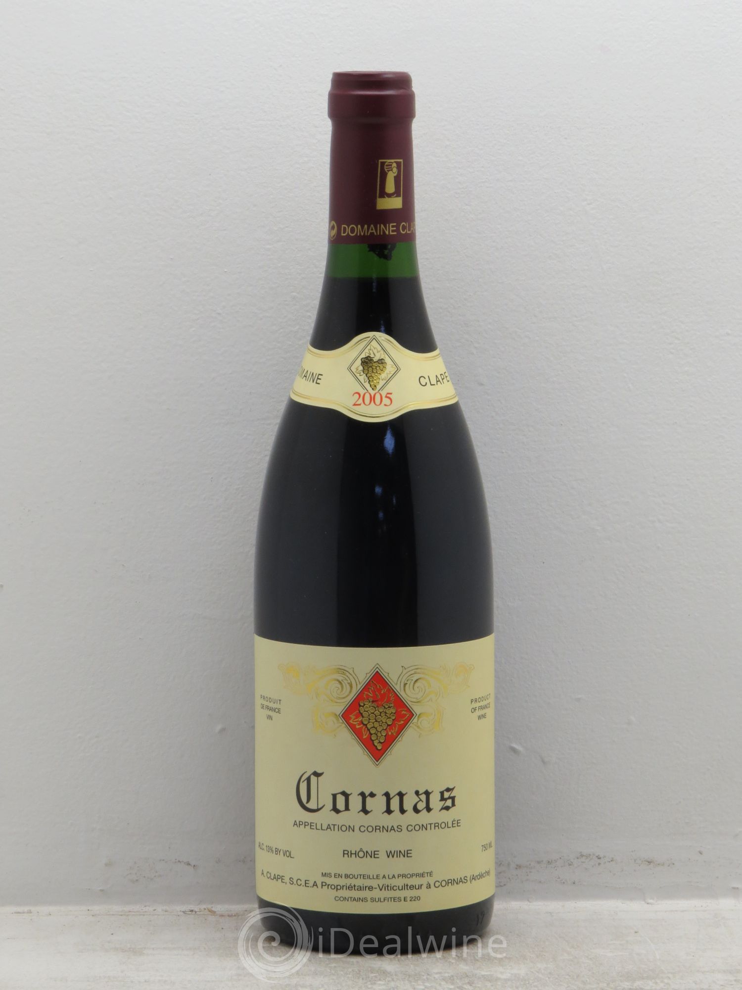 Cornas Auguste Clape 2005 - Lot de 1 bouteille - 0
