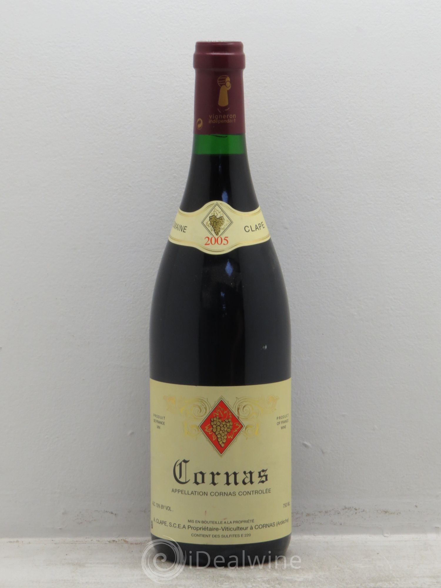 Cornas Auguste Clape 2005 - Lot de 1 bouteille - 0