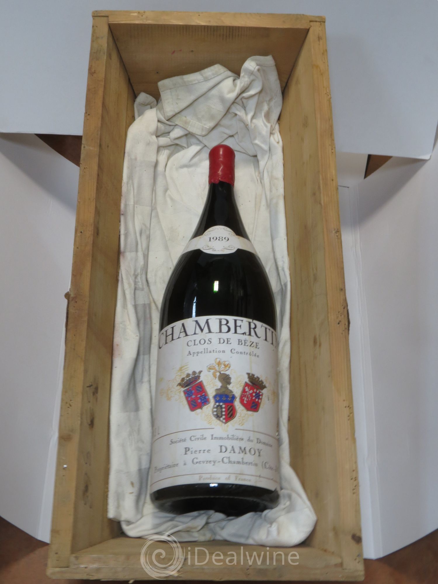 Chambertin Clos de Bèze Grand Cru Pierre Damoy 1989 - Lot de 1 nabuchodonosor - 1