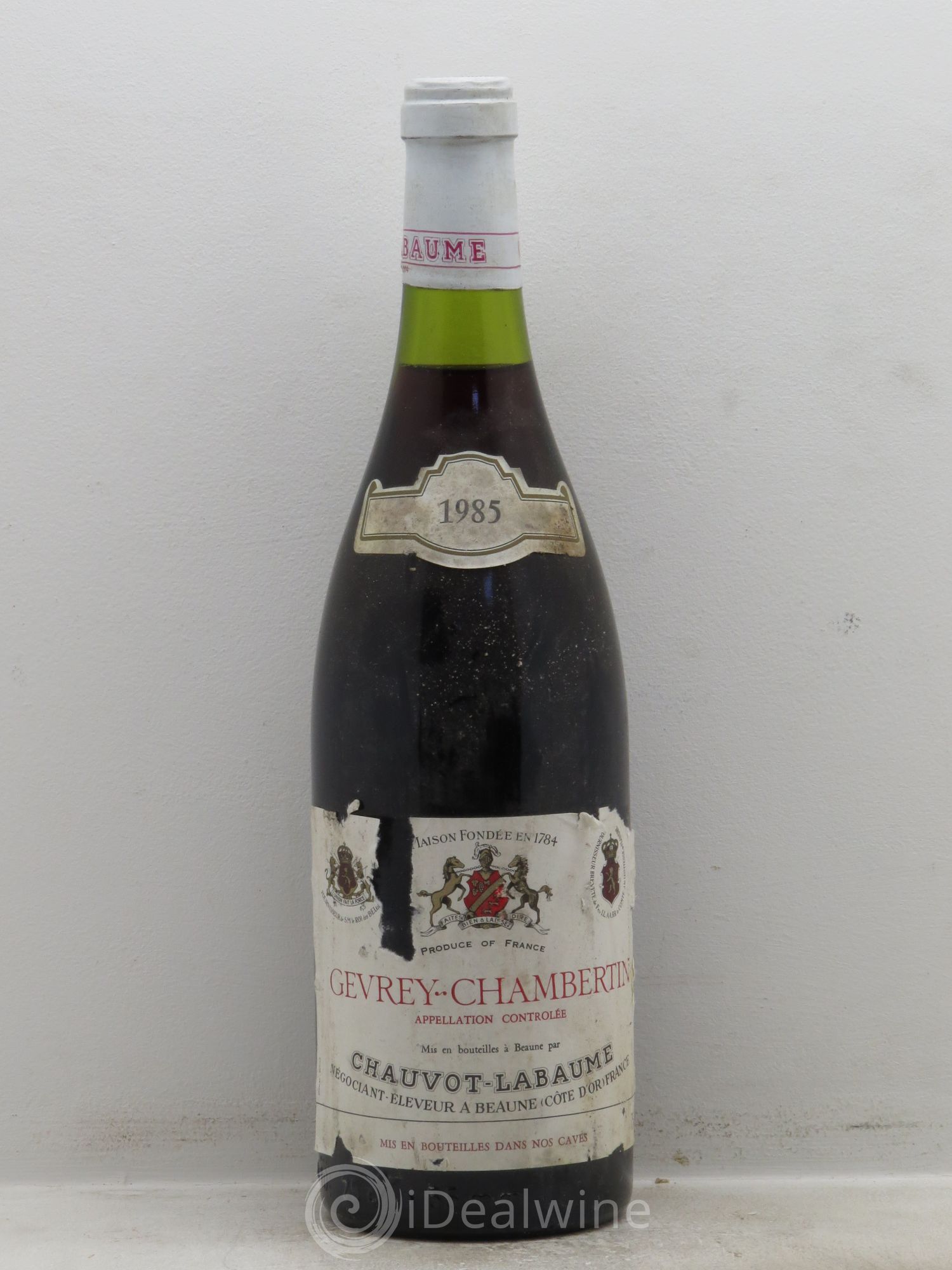 Gevrey-Chambertin Chauvot-Labaume 1985 - Lot de 1 bouteille - 0