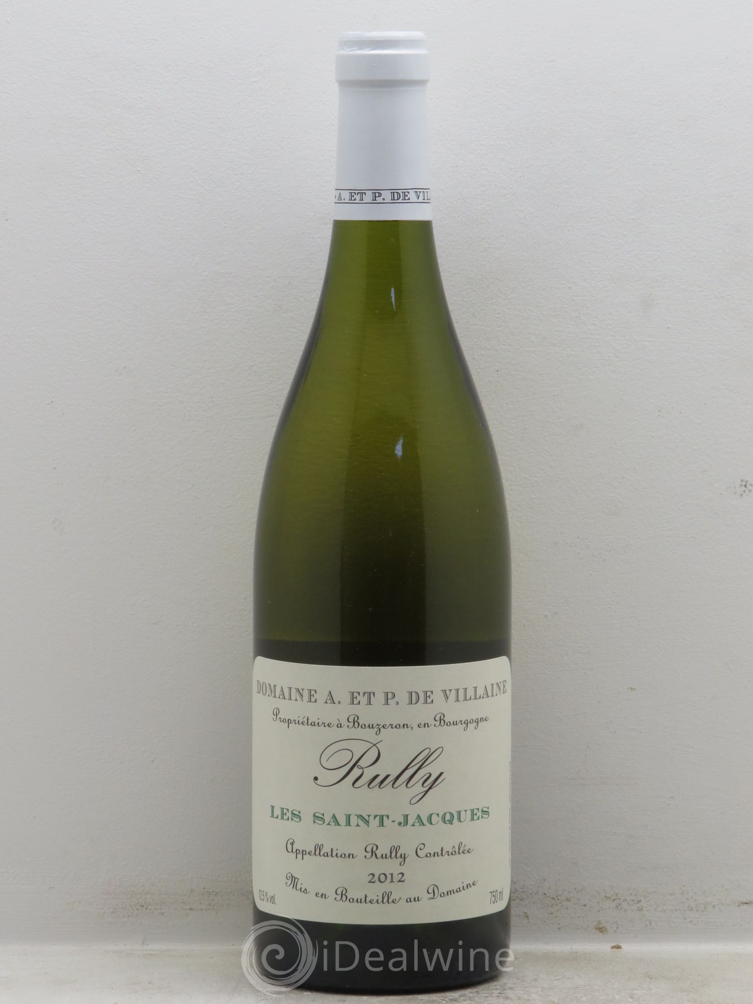 Rully Les Saint-Jacques Domaine de Villaine 2012 - Lot de 12 bouteilles - 0