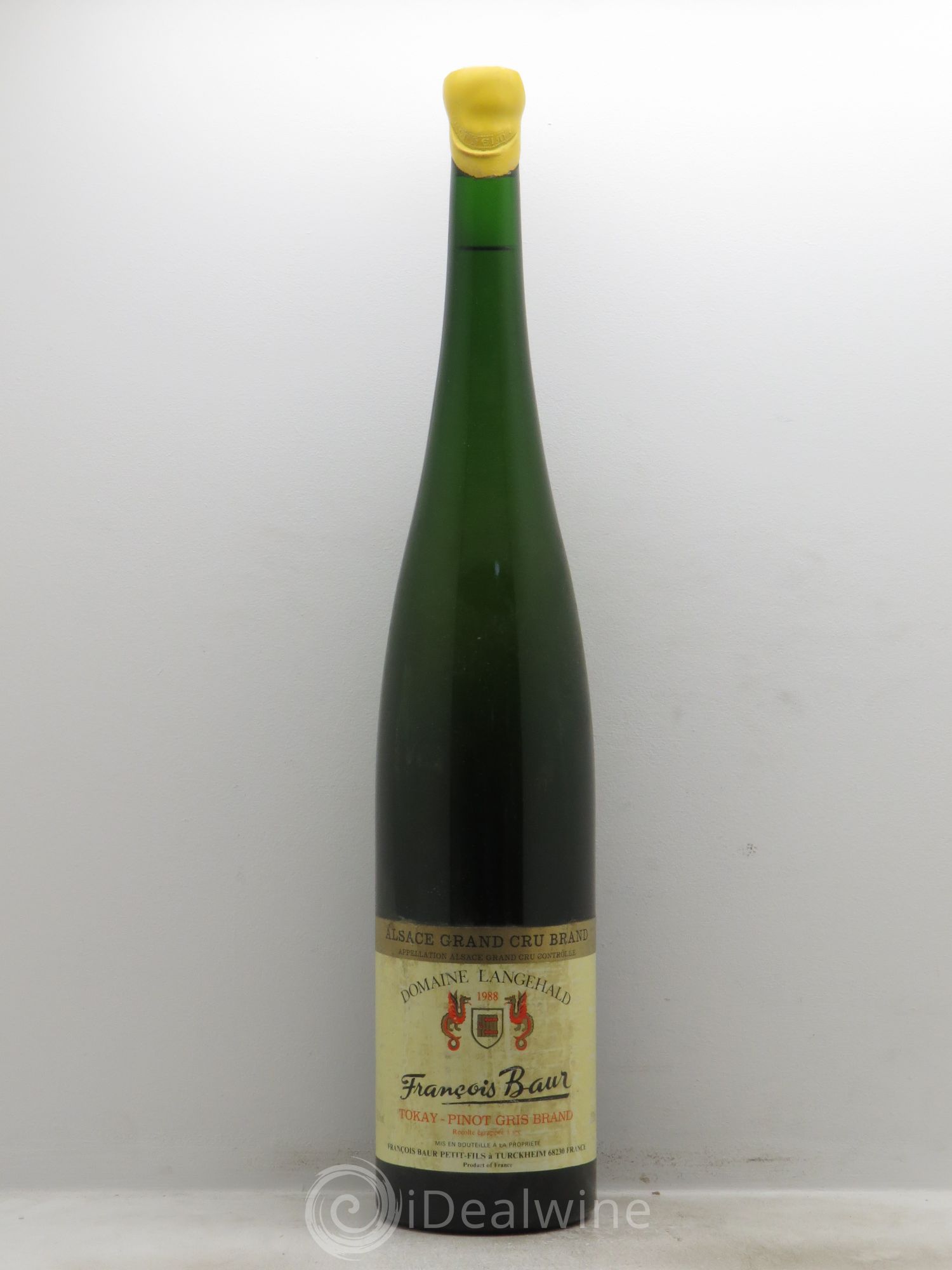 Pinot Gris Herrenweg de Turckheim F.Baur 1988 - Posten von 1 Magnum - 0