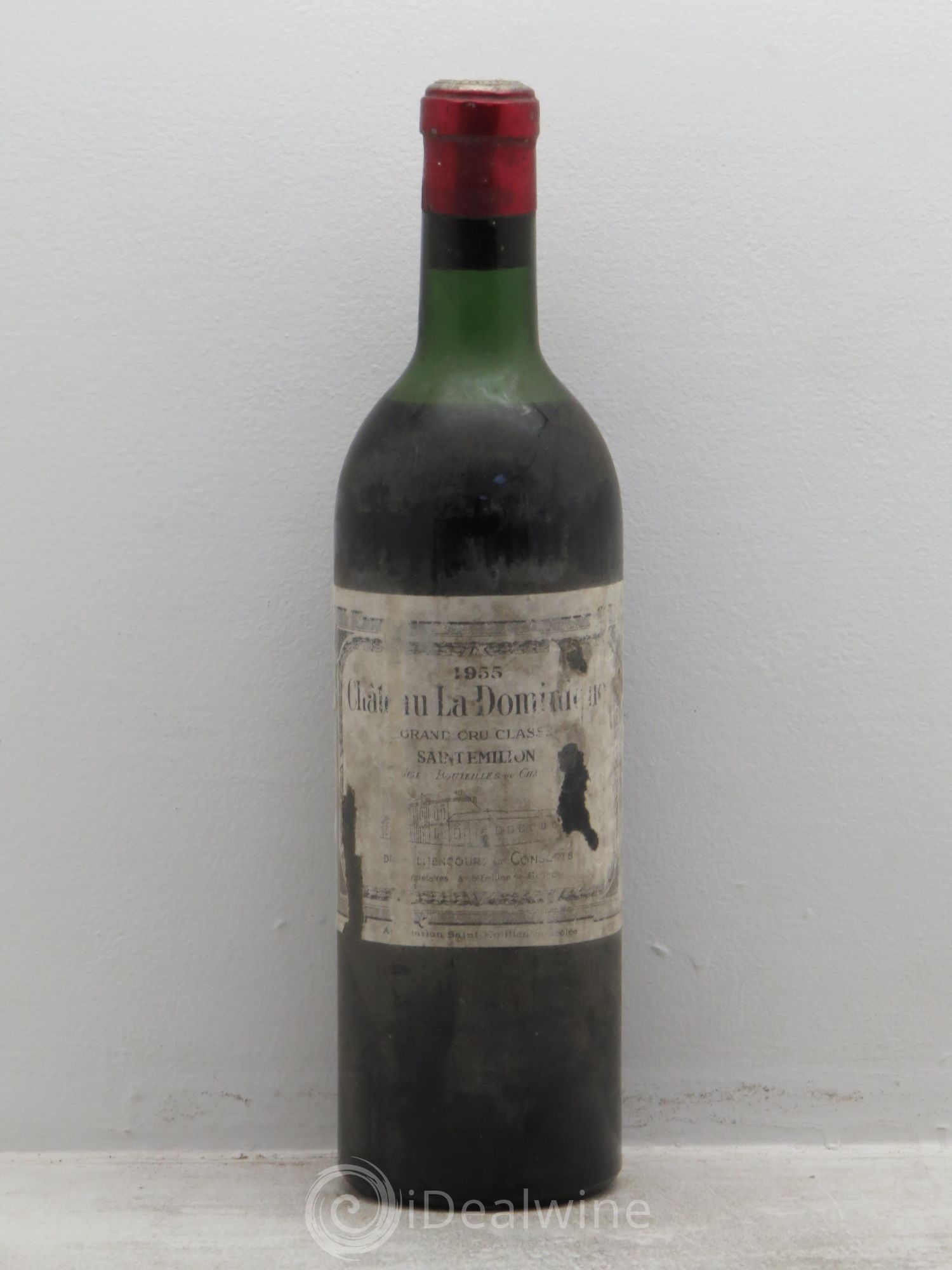 Château la Dominique Grand Cru Classé 1955 - Lot de 1 bouteille - 0