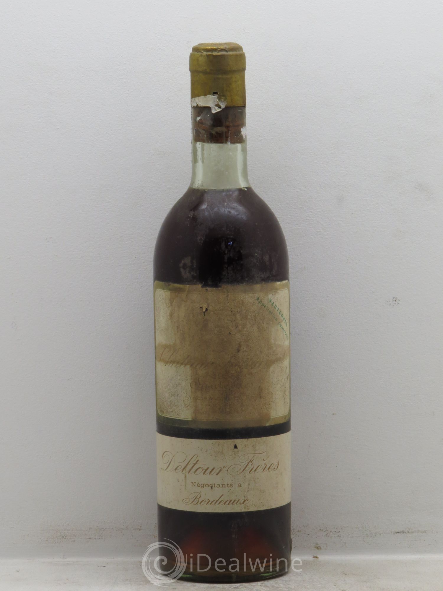 Château Suduiraut 1er Grand Cru Classé (sous étiq. Deltour Frère) 1955 - Lotto di 1 bottiglia - 0