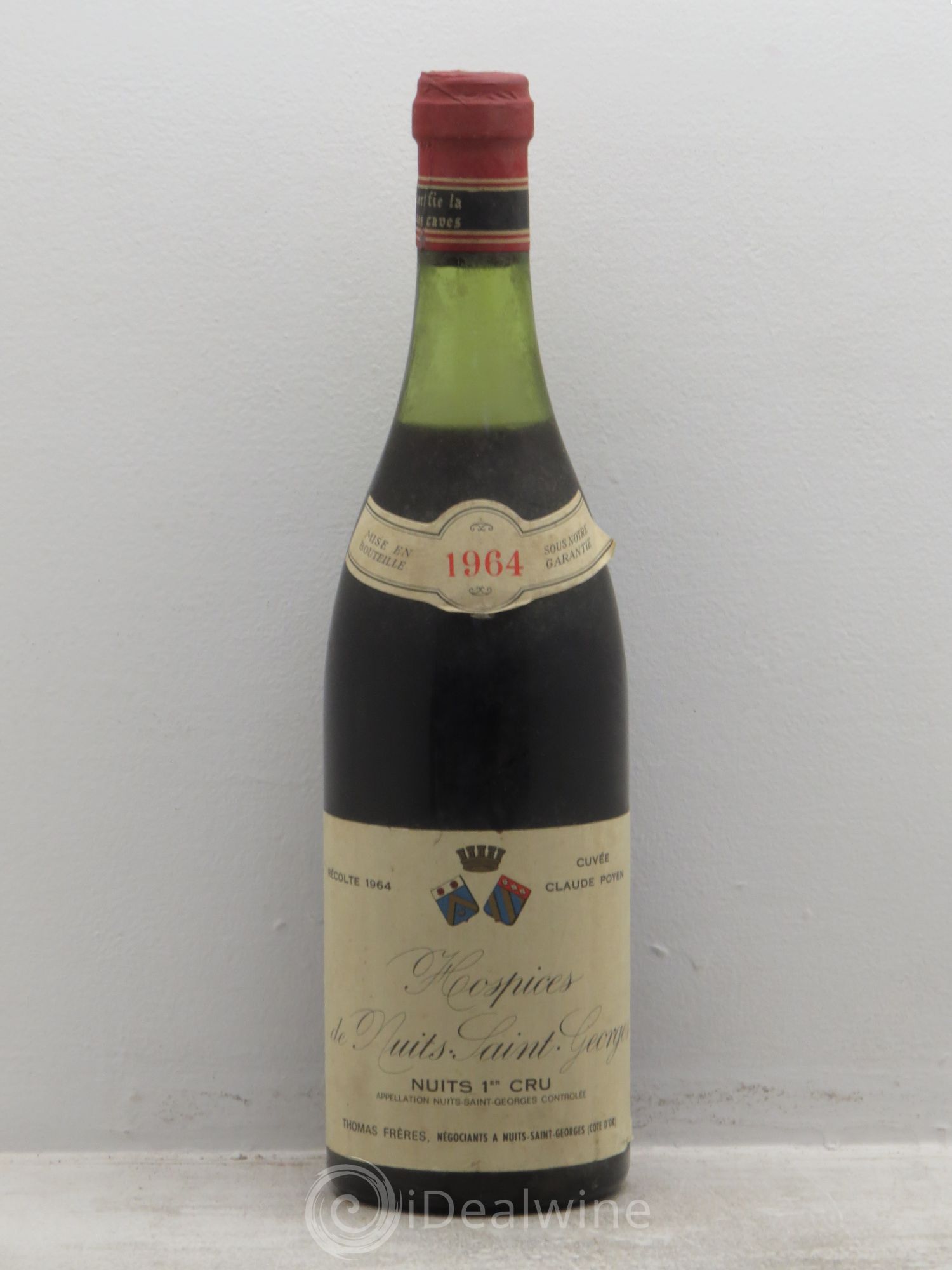 Nuits-Saint-Georges 1er Cru Cuvée Claude Poyer - Thomas Frères 1964 - Posten von 1 Flasche - 0