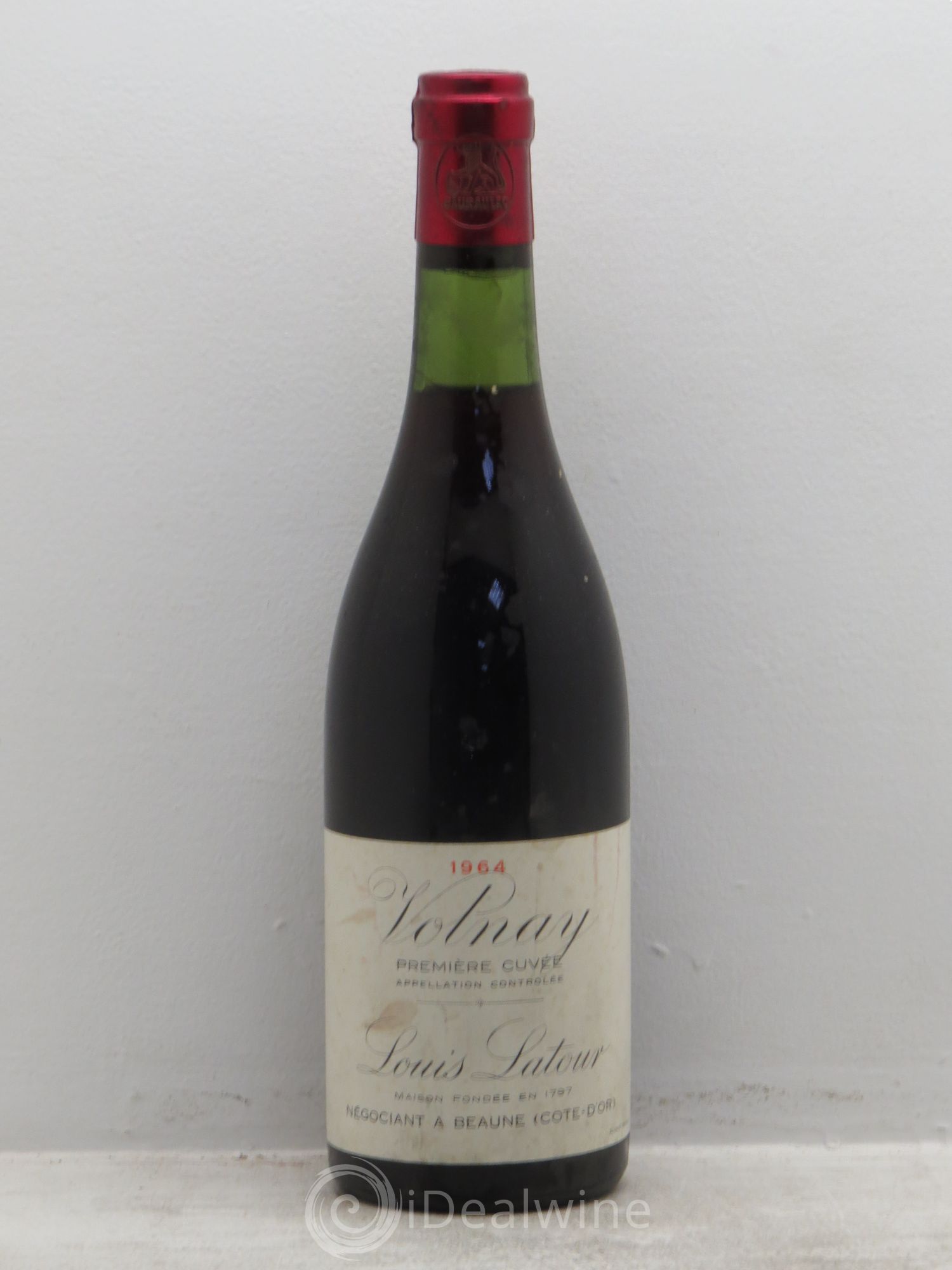 Volnay 1ère Cuvée Louis Latour 1964 - Posten von 1 Flasche - 0