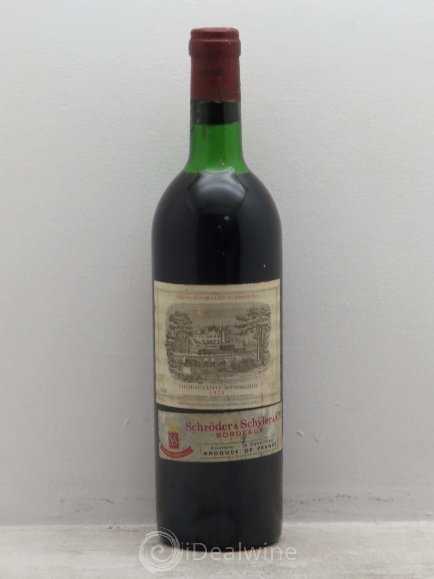 Château Lafite Rothschild 1er Grand Cru Classé 1973 - Lot de 1 bouteille - 0