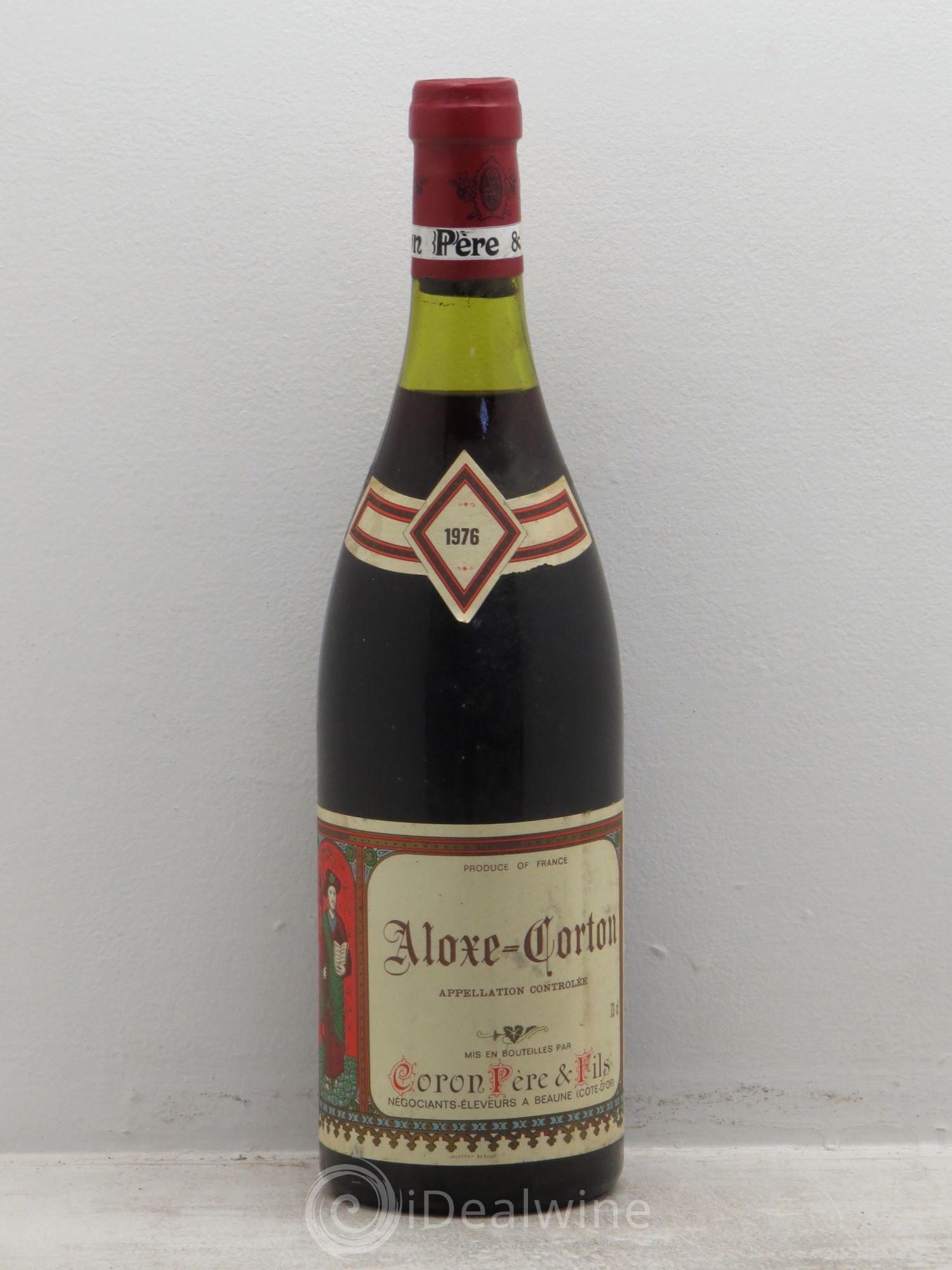Aloxe-Corton Domaine Coron Père et Fils 1976 - Posten von 1 Flasche - 0