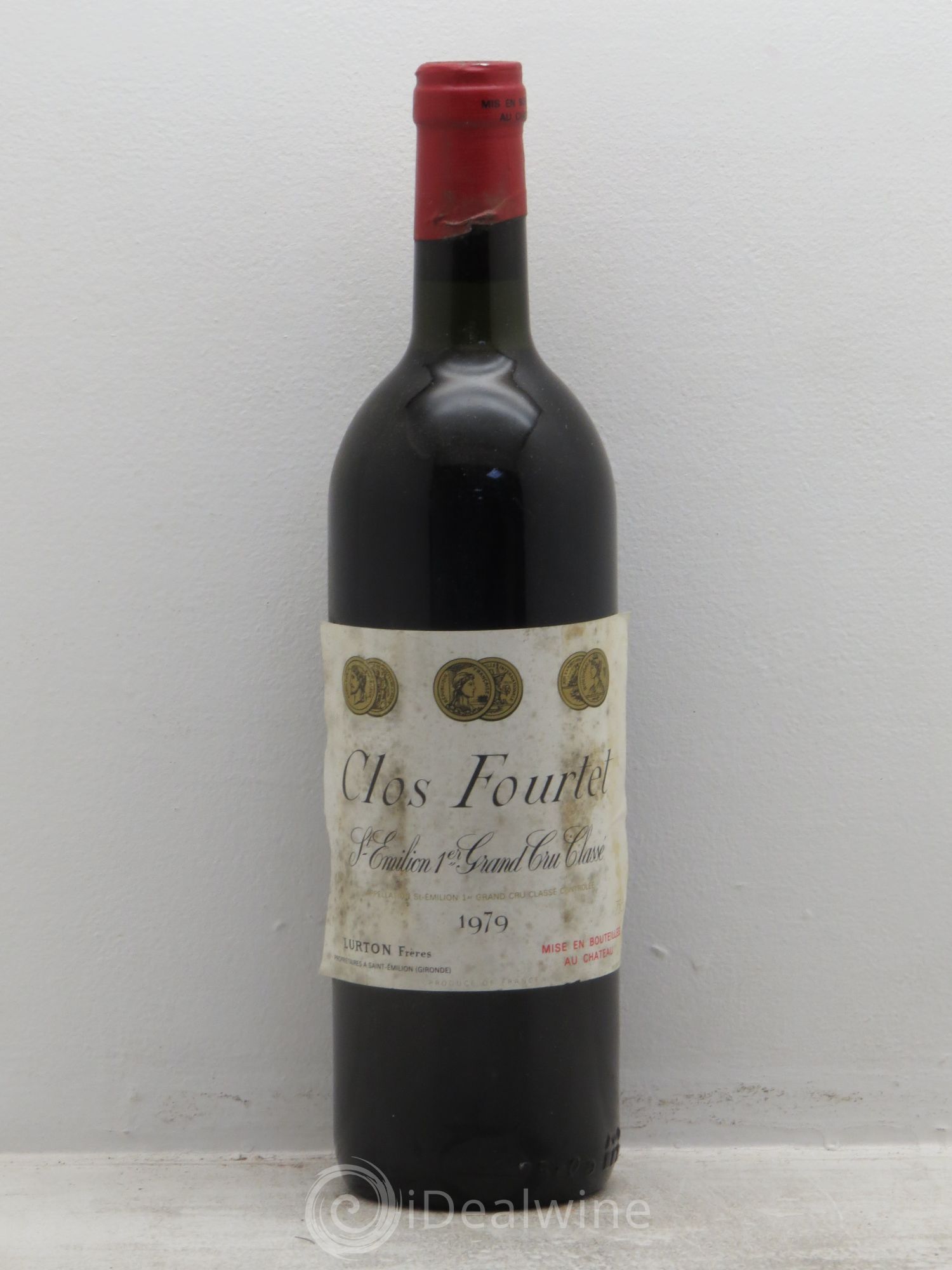 Clos Fourtet 1er Grand Cru Classé B 1979 - Lot de 1 bouteille - 0