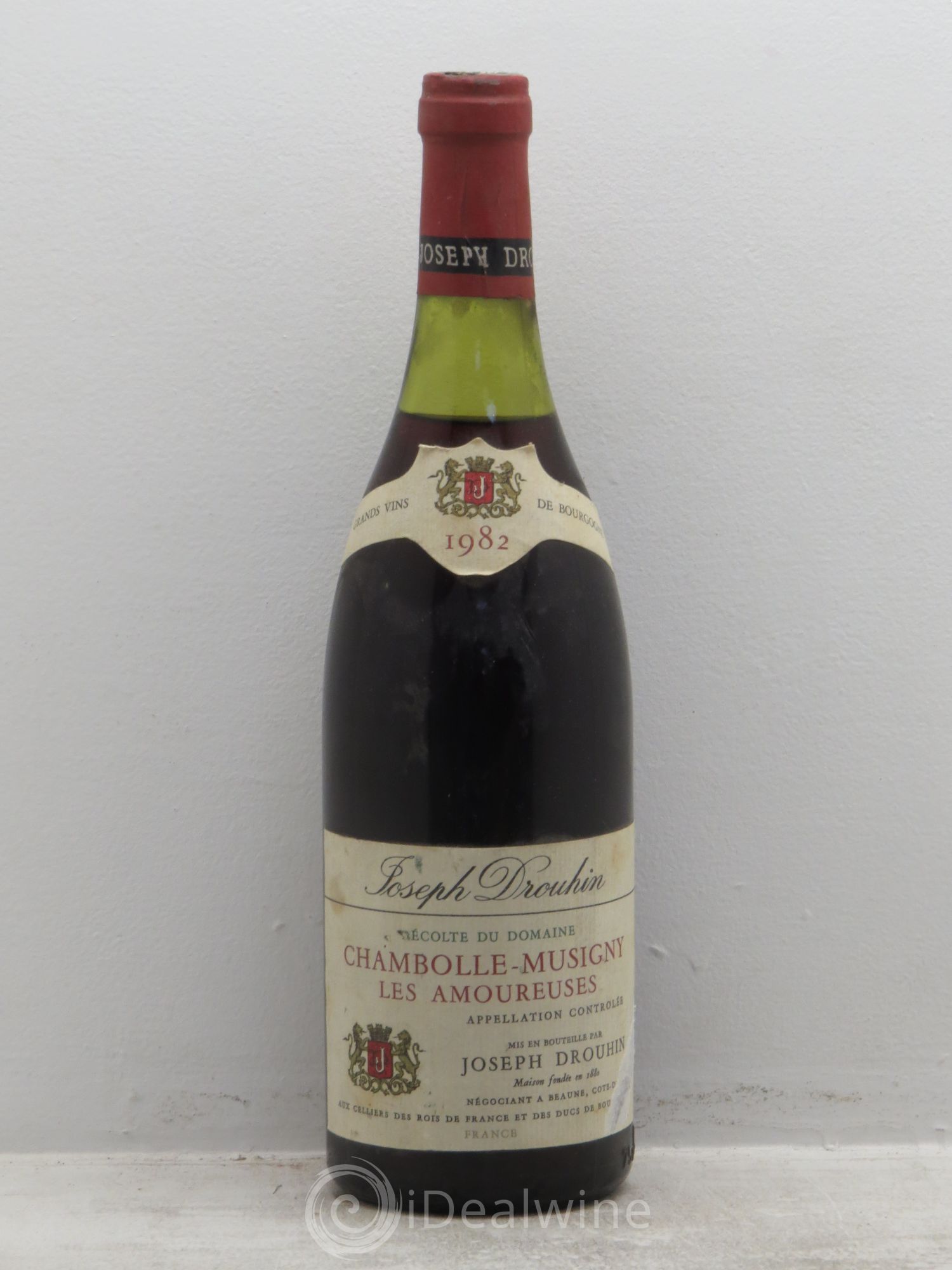Chambolle-Musigny 1er Cru Les Amoureuses Joseph Drouhin 1982 - Lot de 1 bouteille - 0