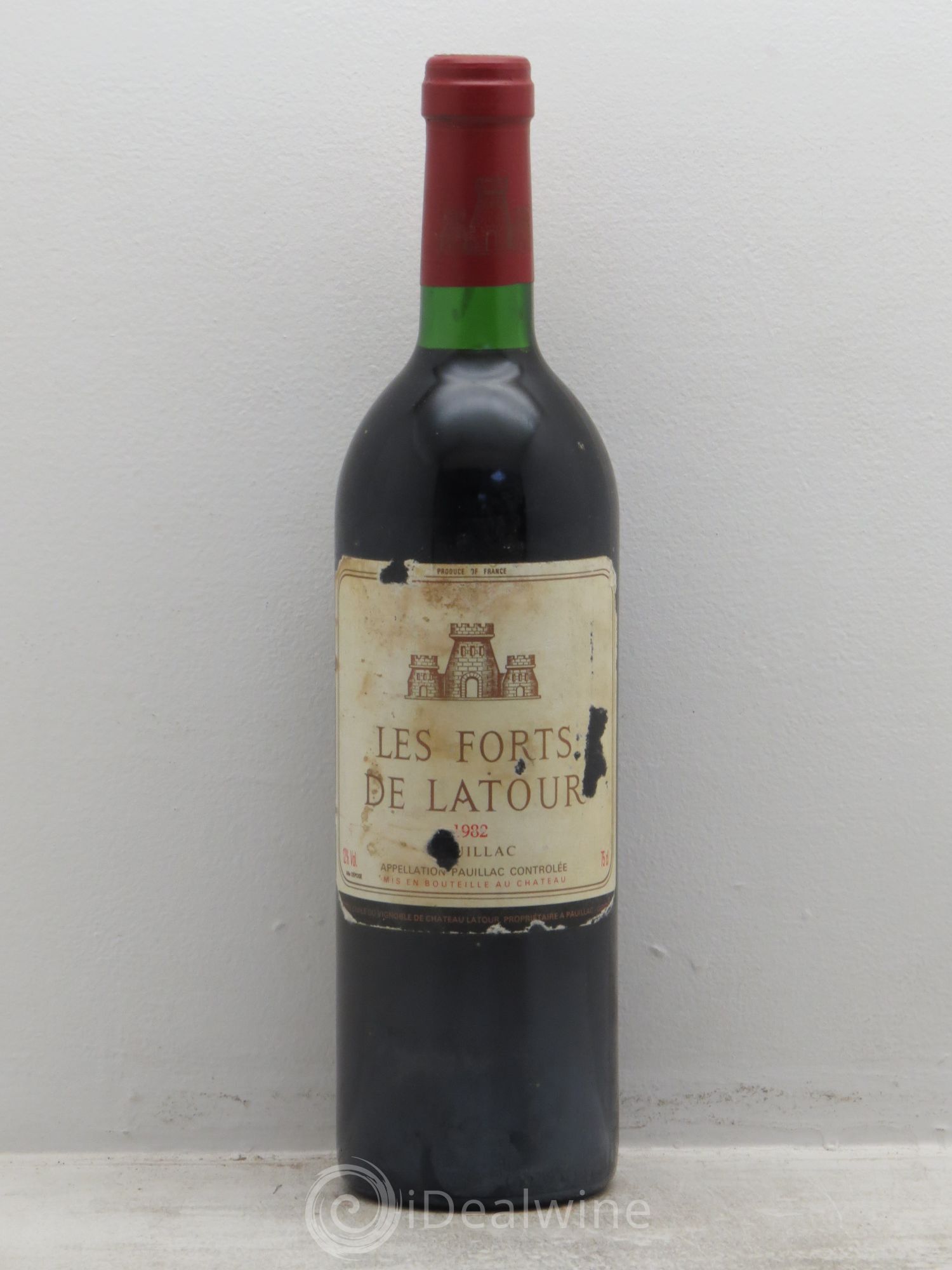 Les Forts de Latour Second Vin 1982 - Lot de 1 bouteille - 0