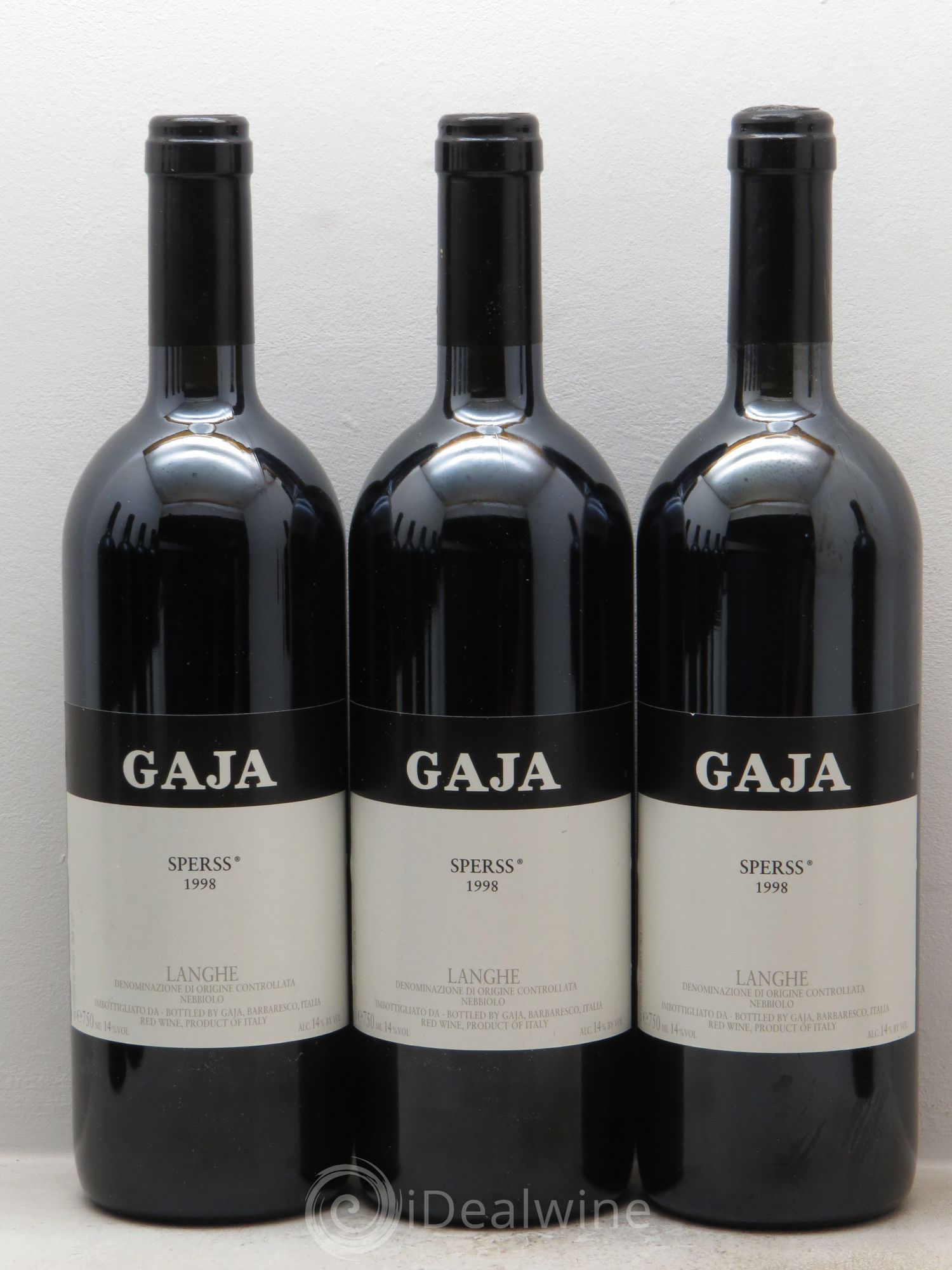 Barolo DOCG Sperss Angelo Gaja 1998 - Lot de 12 bouteilles - 2