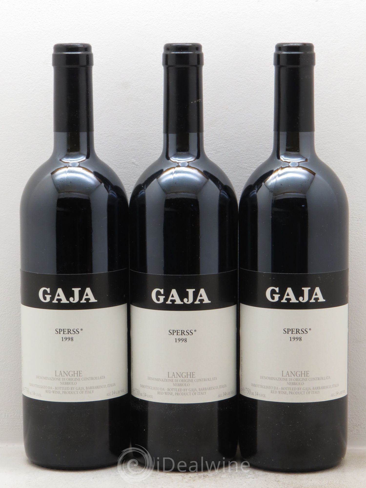 Barolo DOCG Sperss Angelo Gaja 1998 - Lot de 12 bouteilles - 4