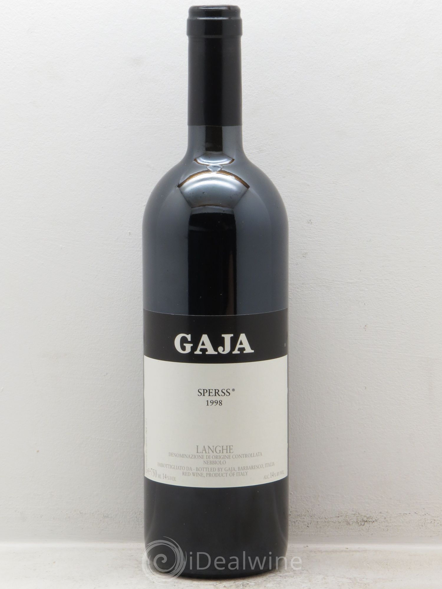 Barolo DOCG Sperss Angelo Gaja 1998 - Lot de 6 bouteilles - 0