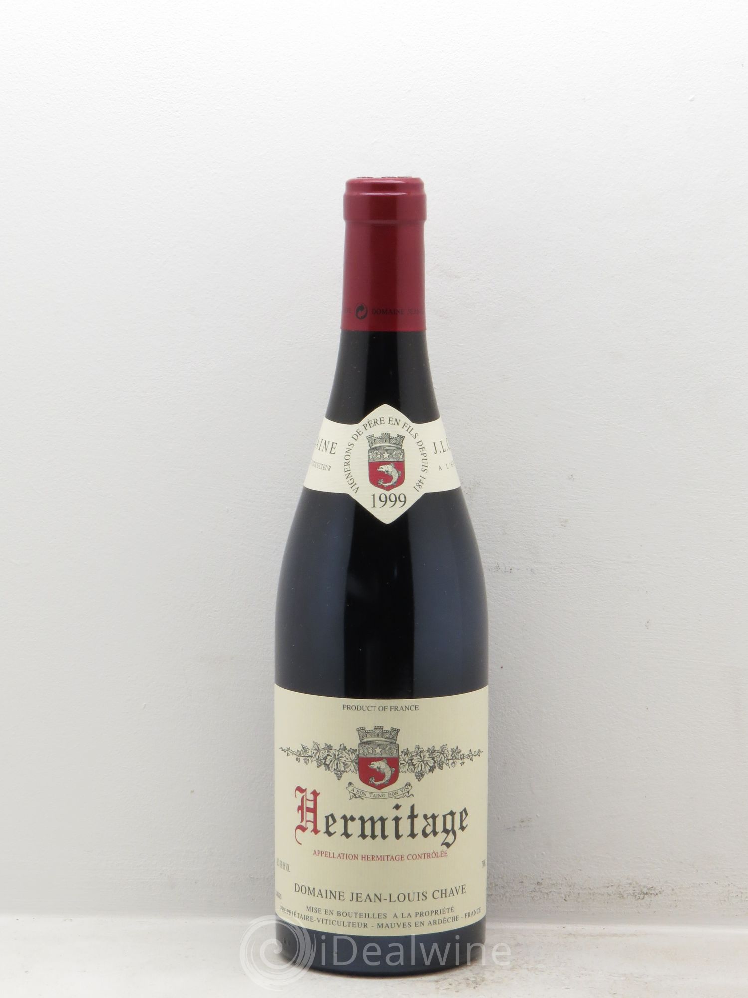 Hermitage Jean-Louis Chave 1999 - Lot de 1 bouteille - 0