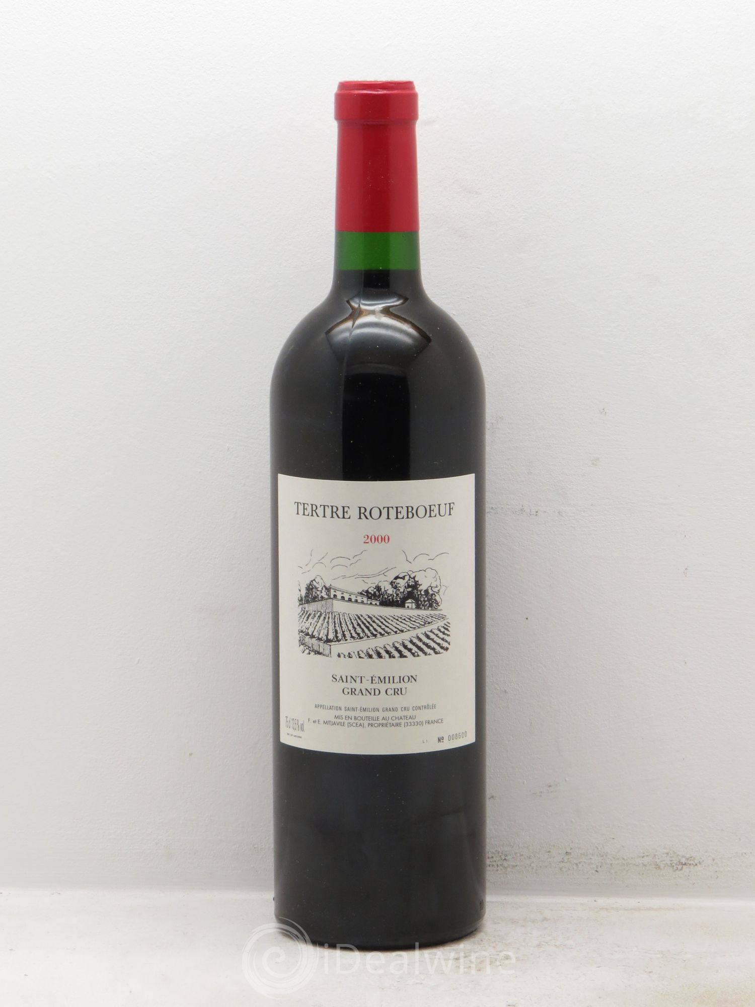 Château Tertre Roteboeuf 2000 - Lot de 6 bouteilles - 0