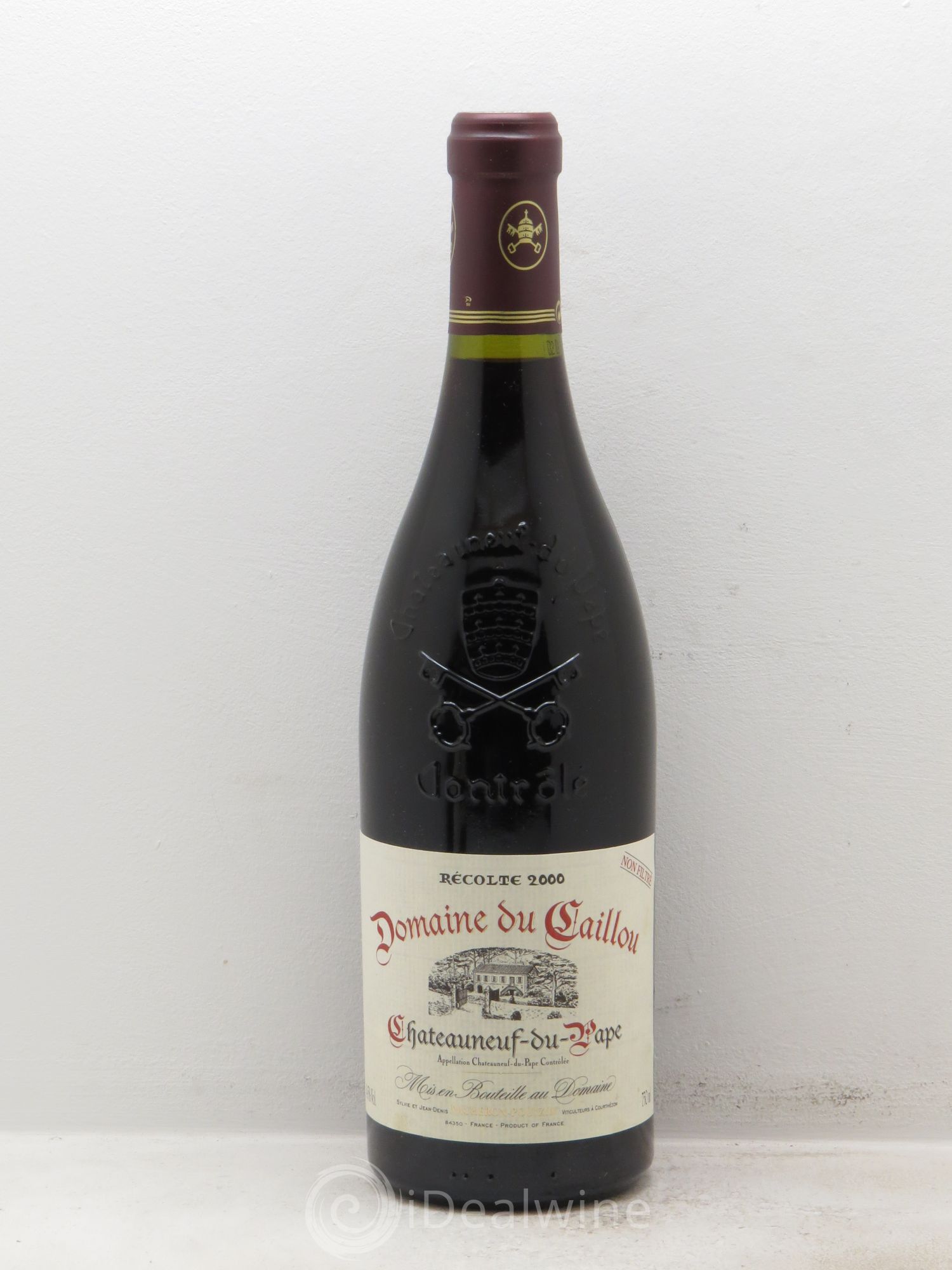 Châteauneuf-du-Pape Clos des Cailloux - Domaine Vacheron Pouizin 2000 - Posten von 6 Flaschen - 0