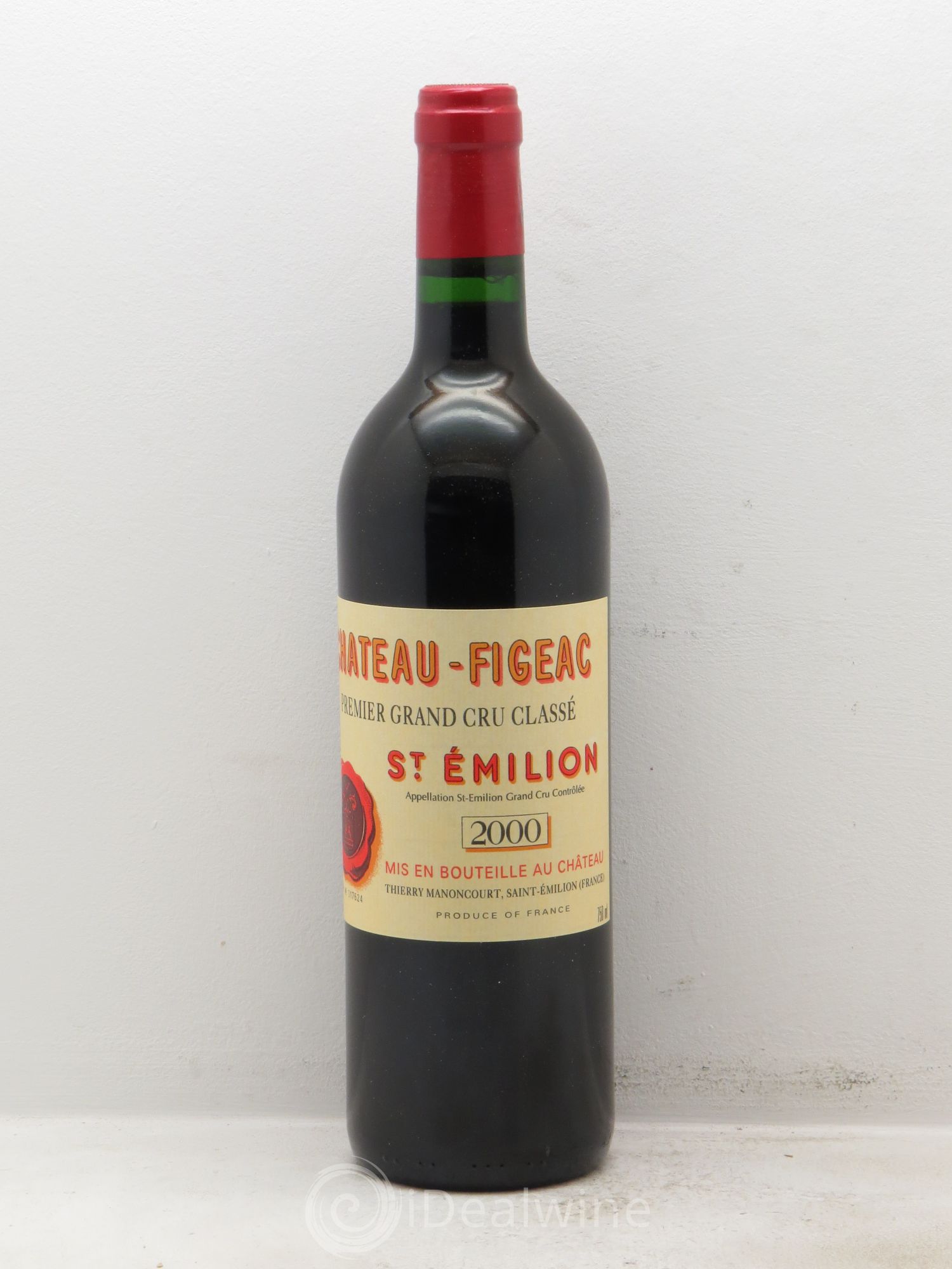 Château Figeac 1er Grand Cru Classé A 2000 - Lot de 12 bouteilles - 0