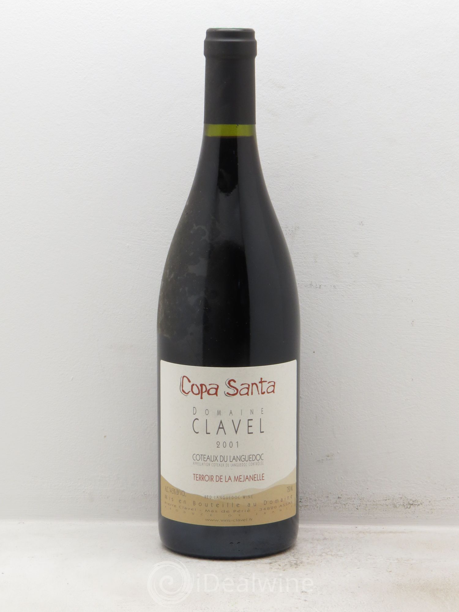 Coteaux du Languedoc Copa Santa Clavel 2001 - Lot de 6 bouteilles - 0
