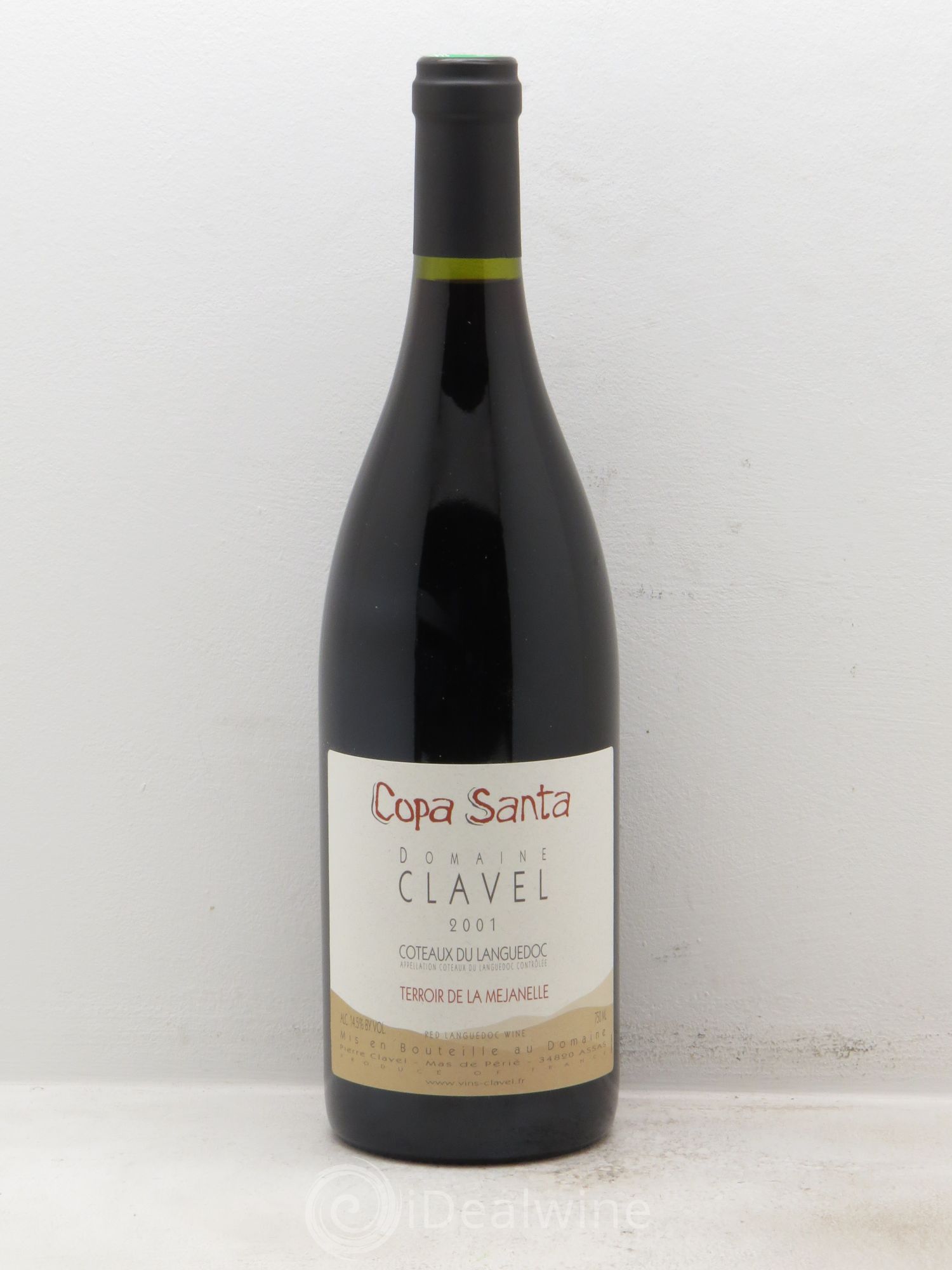 Coteaux du Languedoc Copa Santa Clavel 2001 - Lot de 6 bouteilles - 0