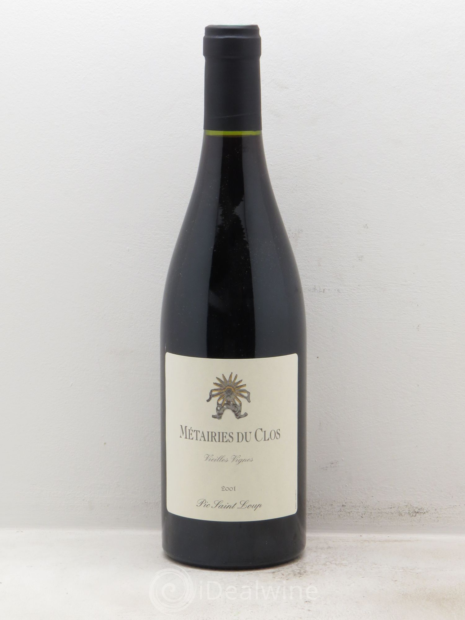 Pic Saint-Loup Les Métairies du Clos Vieilles Vignes Christophe Peyrus et Françoise Julien Vieilles Vignes 2001 - Lot de 12 bouteilles - 0