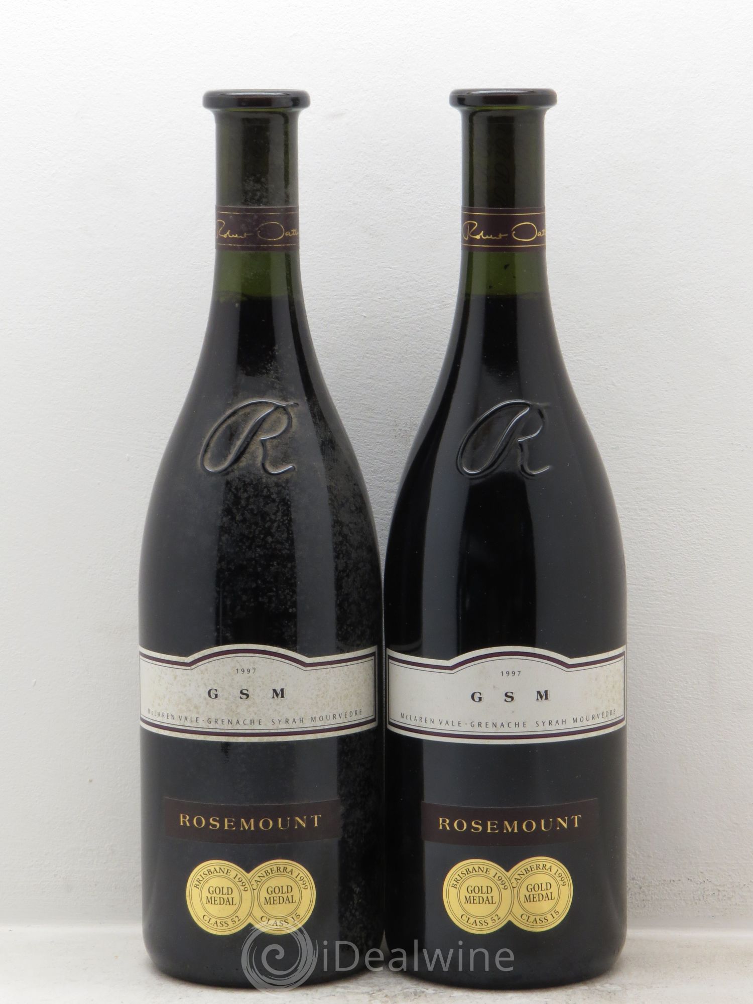 Australie Cuvée GSM (Grenache,Syrah, Mourvèdre) Rosemount Estate 1997 - Posten von 2 Flaschen - 0